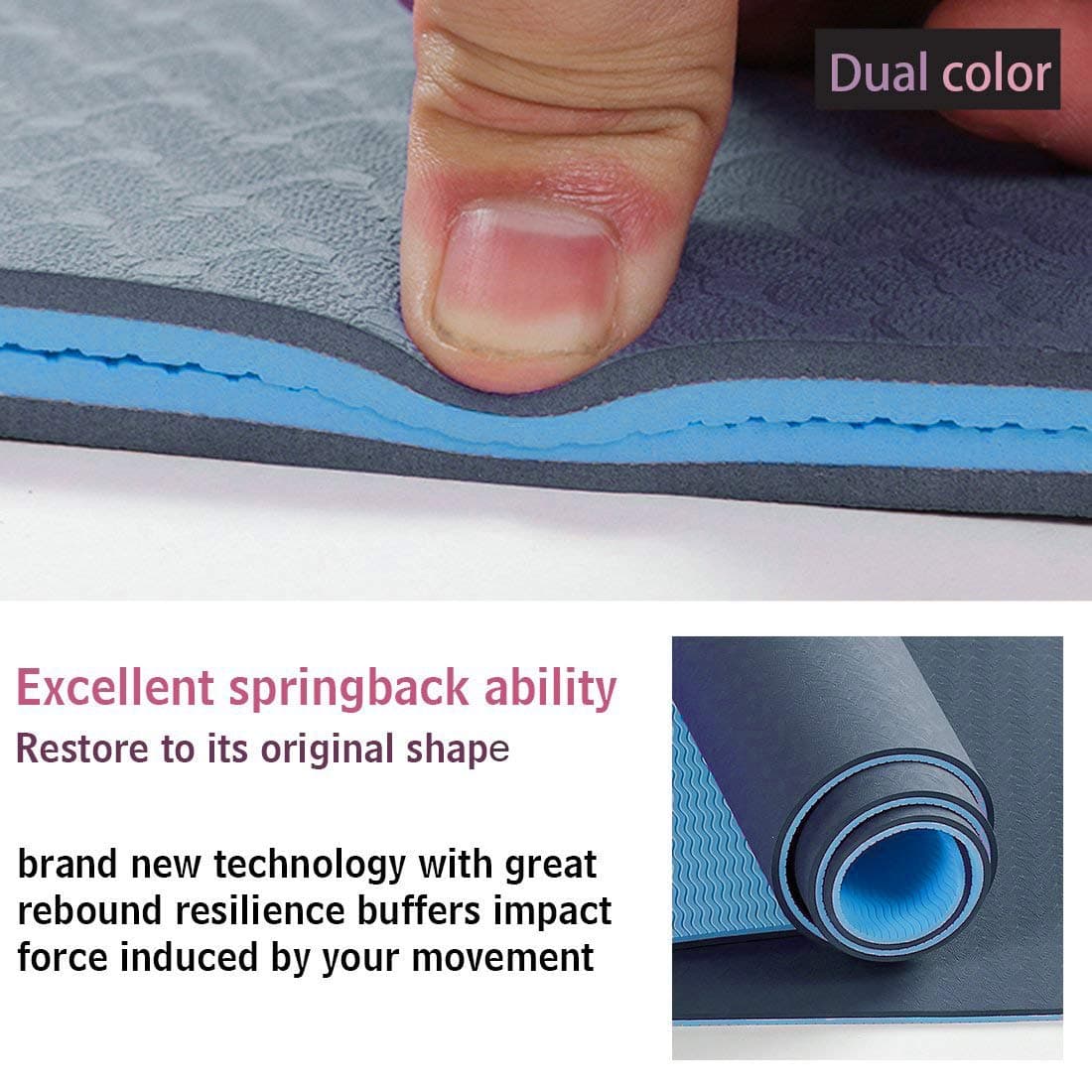 MAXYOGA ® MaxDirect Esterilla Yoga con Sistema de Alineación – Bild 5