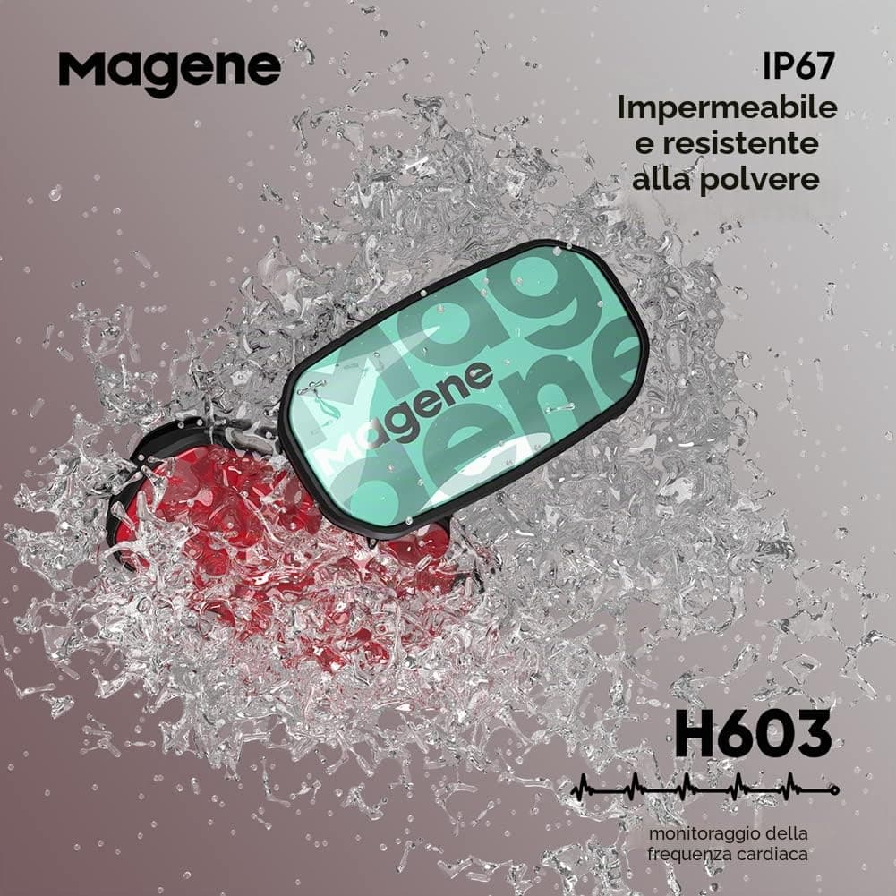 Magene H603 Monitor de frecuencia cardíaca Correa para el – Bild 6