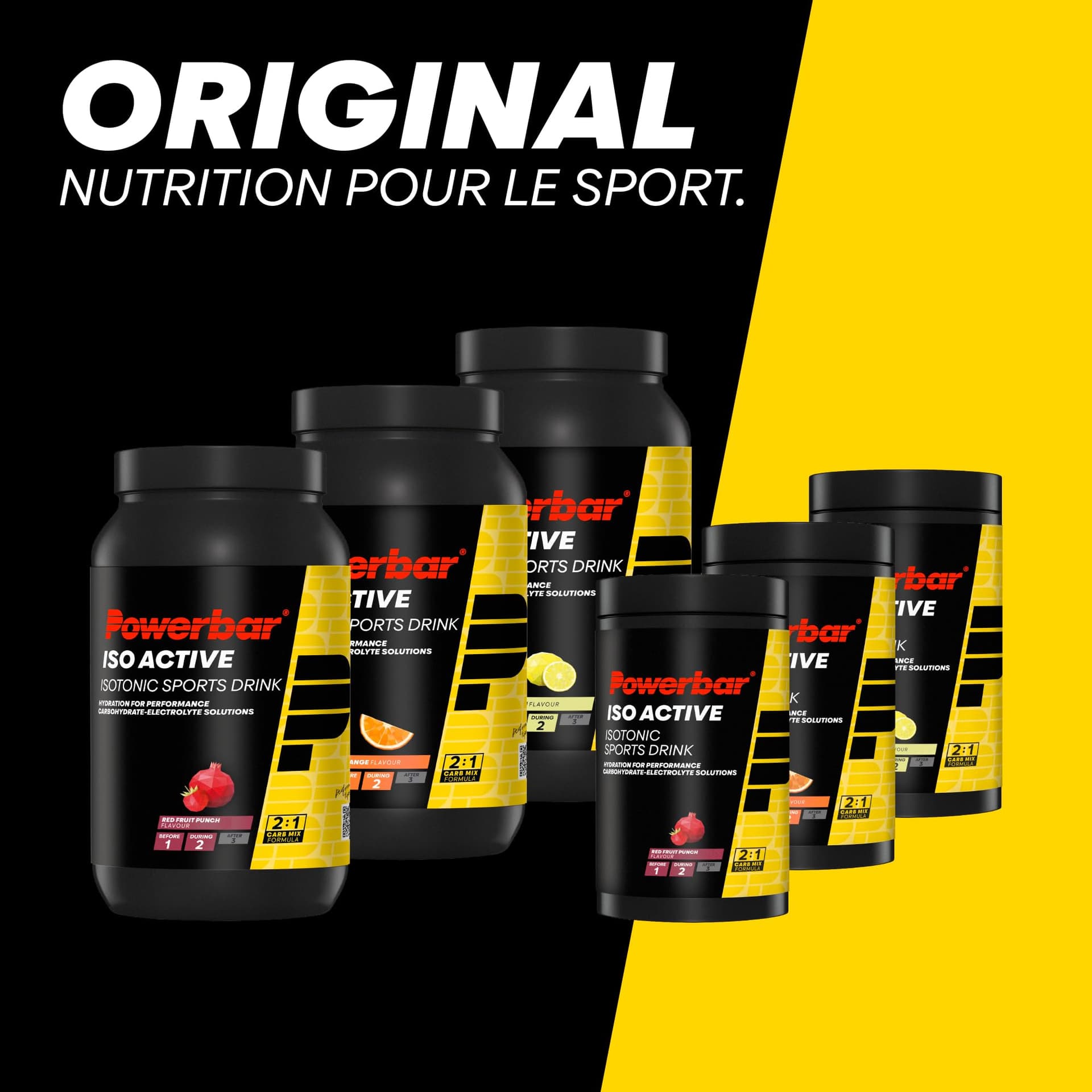 Powerbar Isoactive - Red Fruit - 1320g – Bild 2