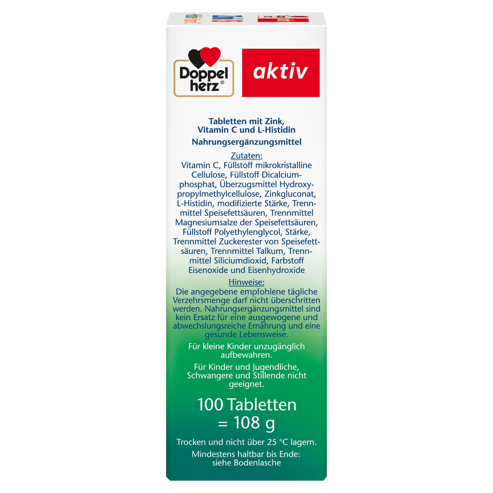 Doppelherz Zink 15 + Histidin + Vitamin C -15 mg – Bild 4