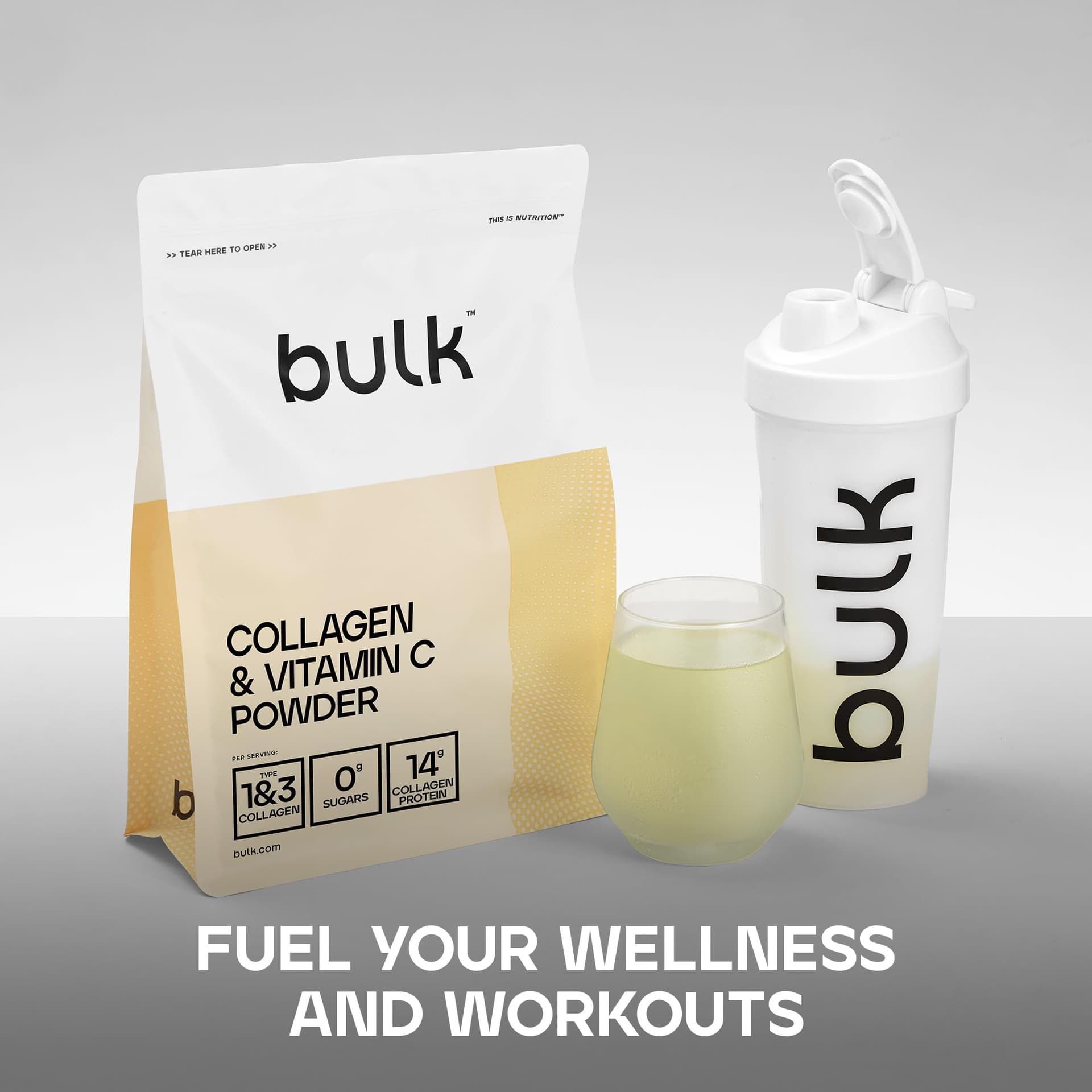Bulk Collagen Powder with Peptides and Vitamin C – Bild 2