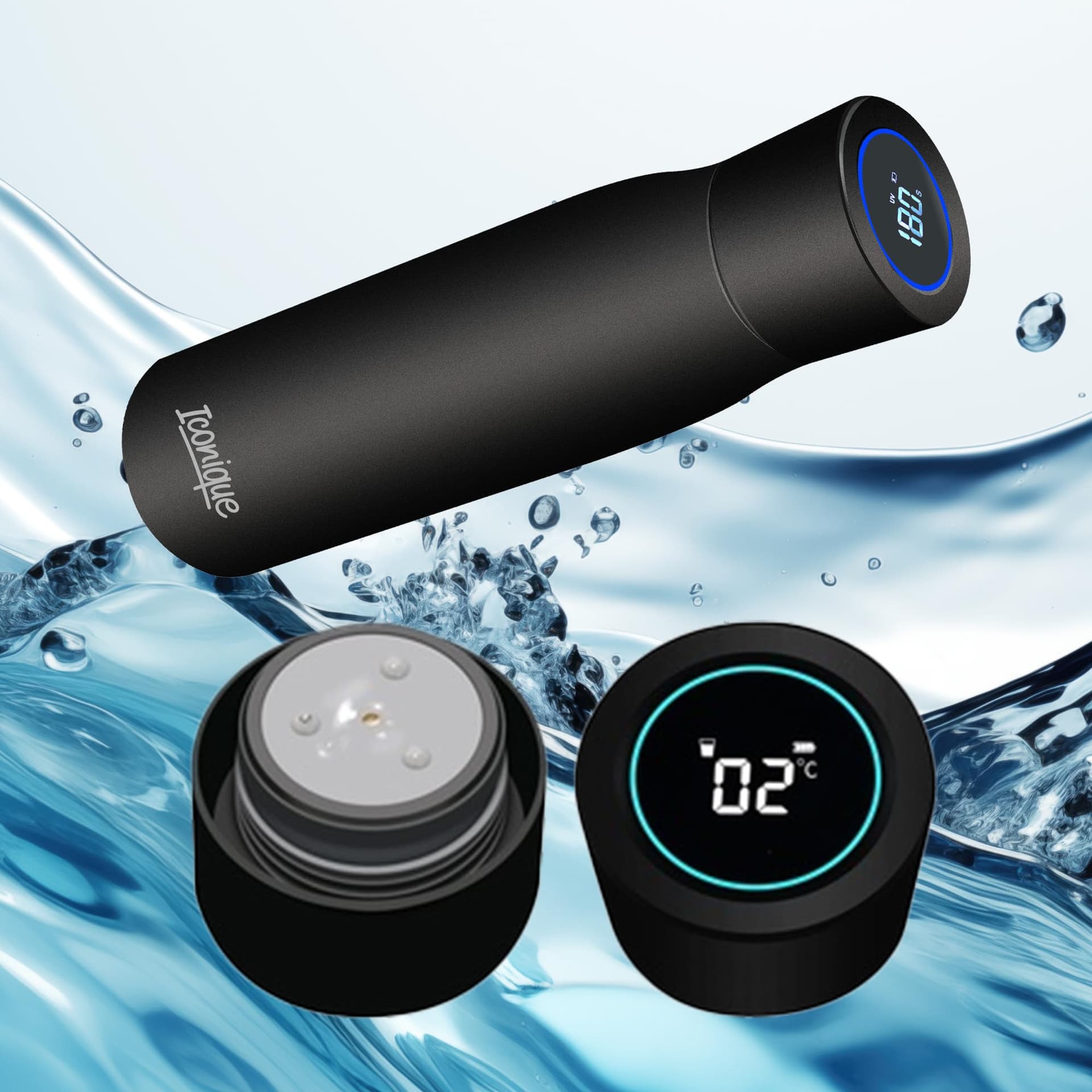 Iconique UV-Gefilterte Wasserflasche – Bild 6
