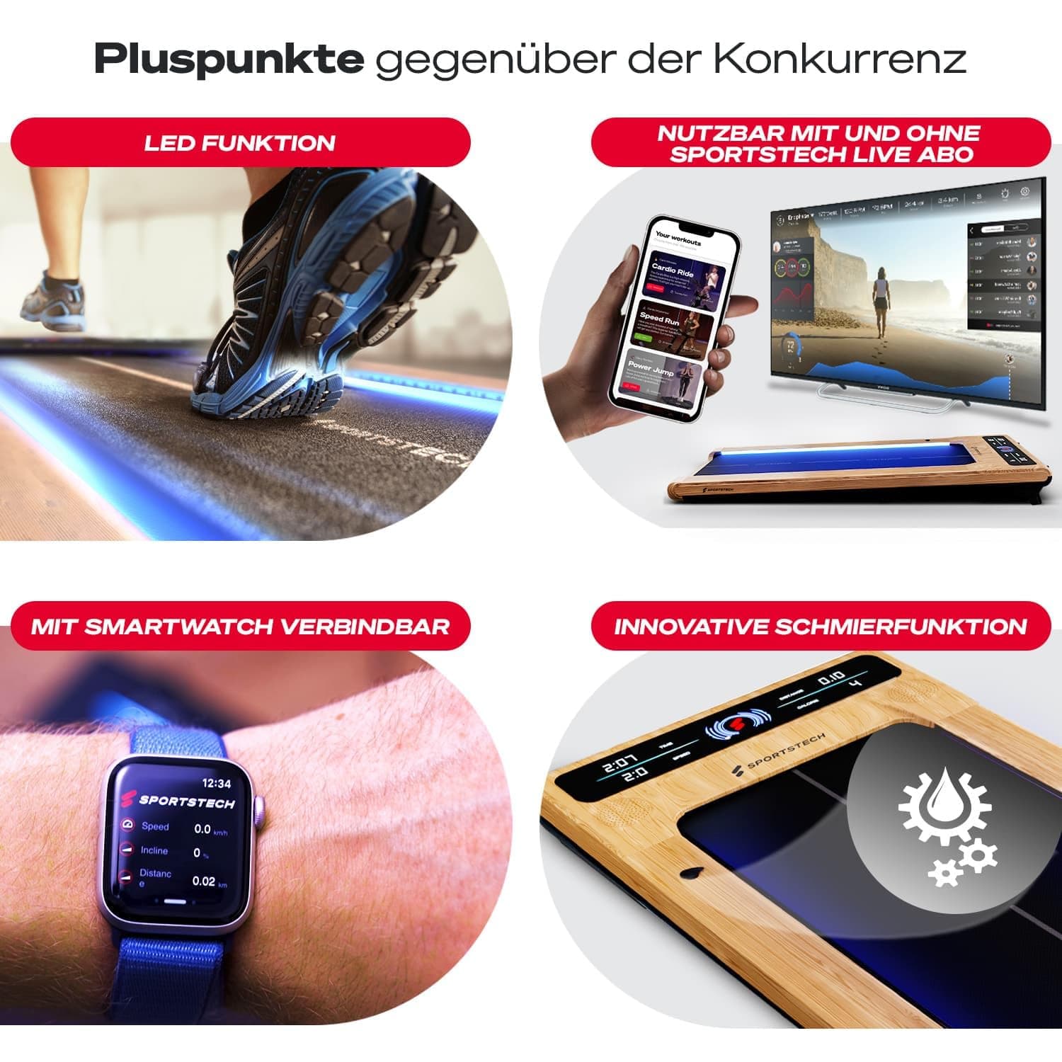 Sportstech sWalk Walking Pad – Bild 8