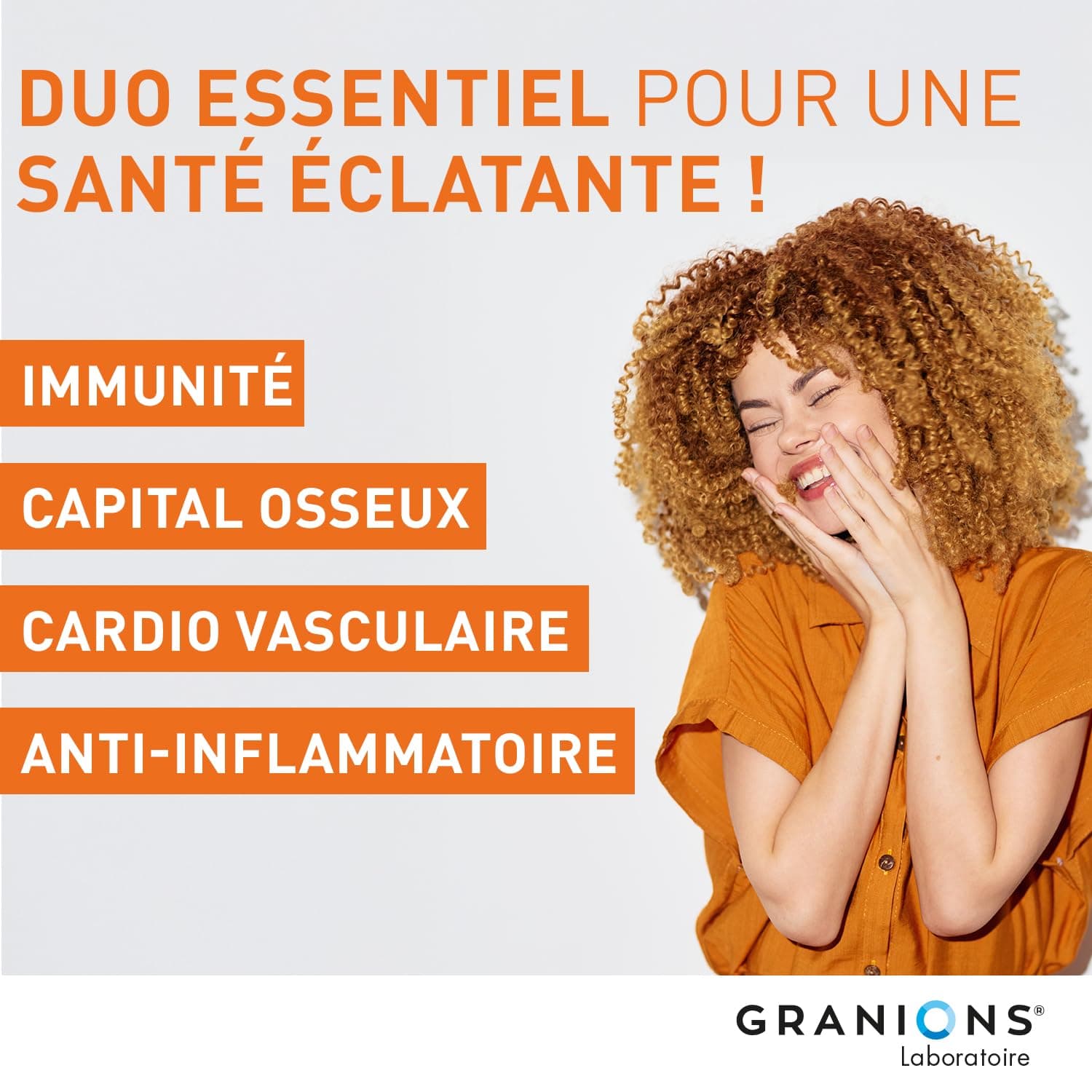 Granions VITAMINE D3 K2 MK7 - Vitamine D3 2000 UI + K2 200 mg – Bild 3