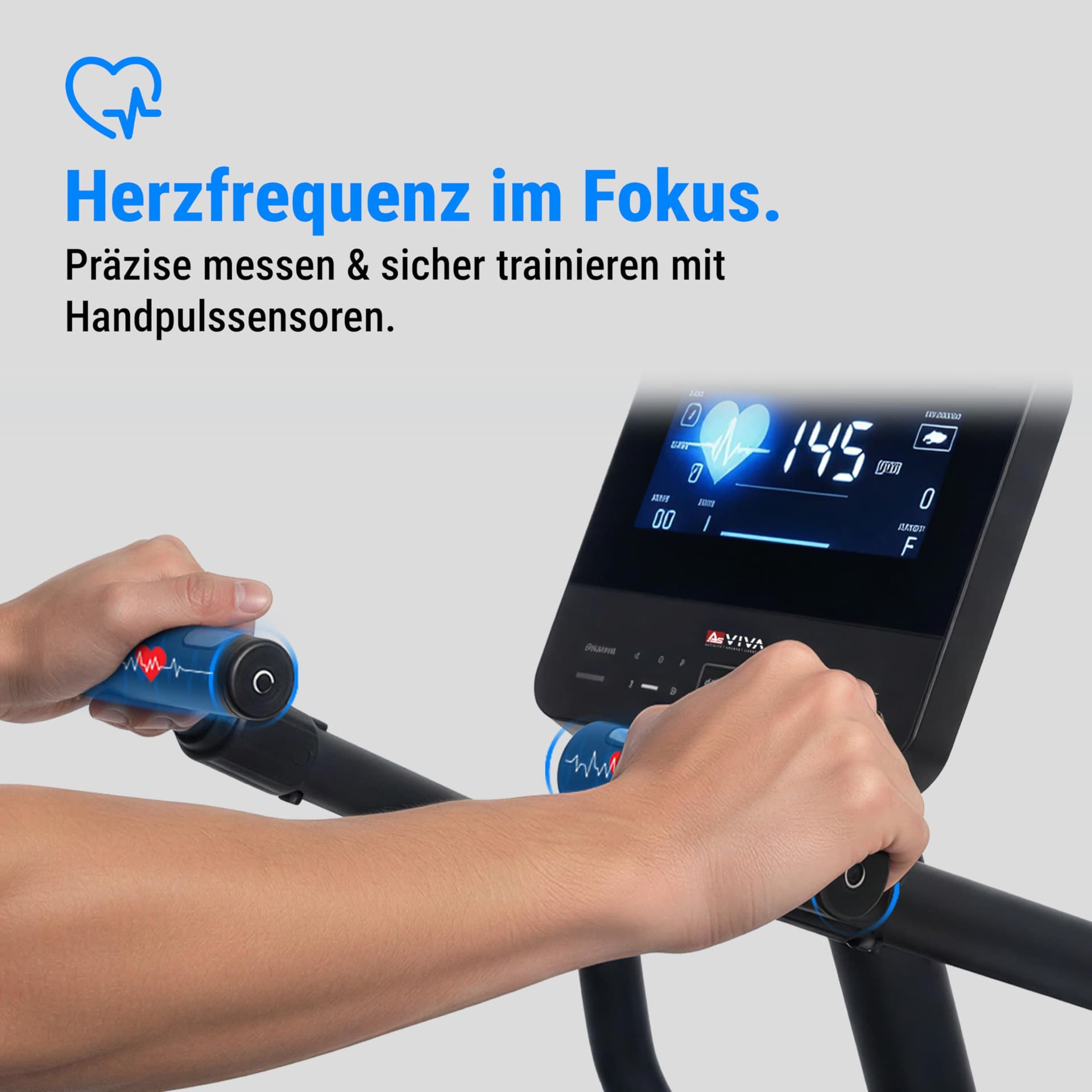 AsVIVA R7 Liegeergometer | Ergometer Fahrrad mit Sitz & Rückenlehne, 24 Programme, 18 kg – Bild 8