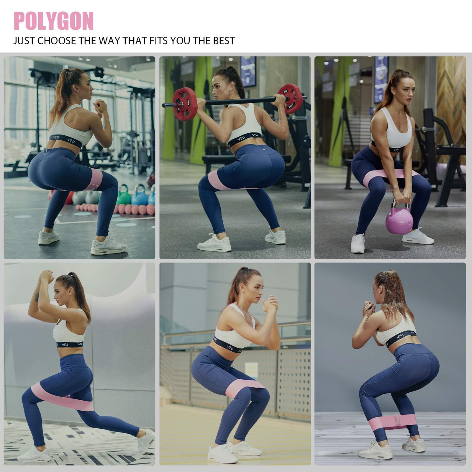Polygon Resistance Exercise Bands – Bild 6