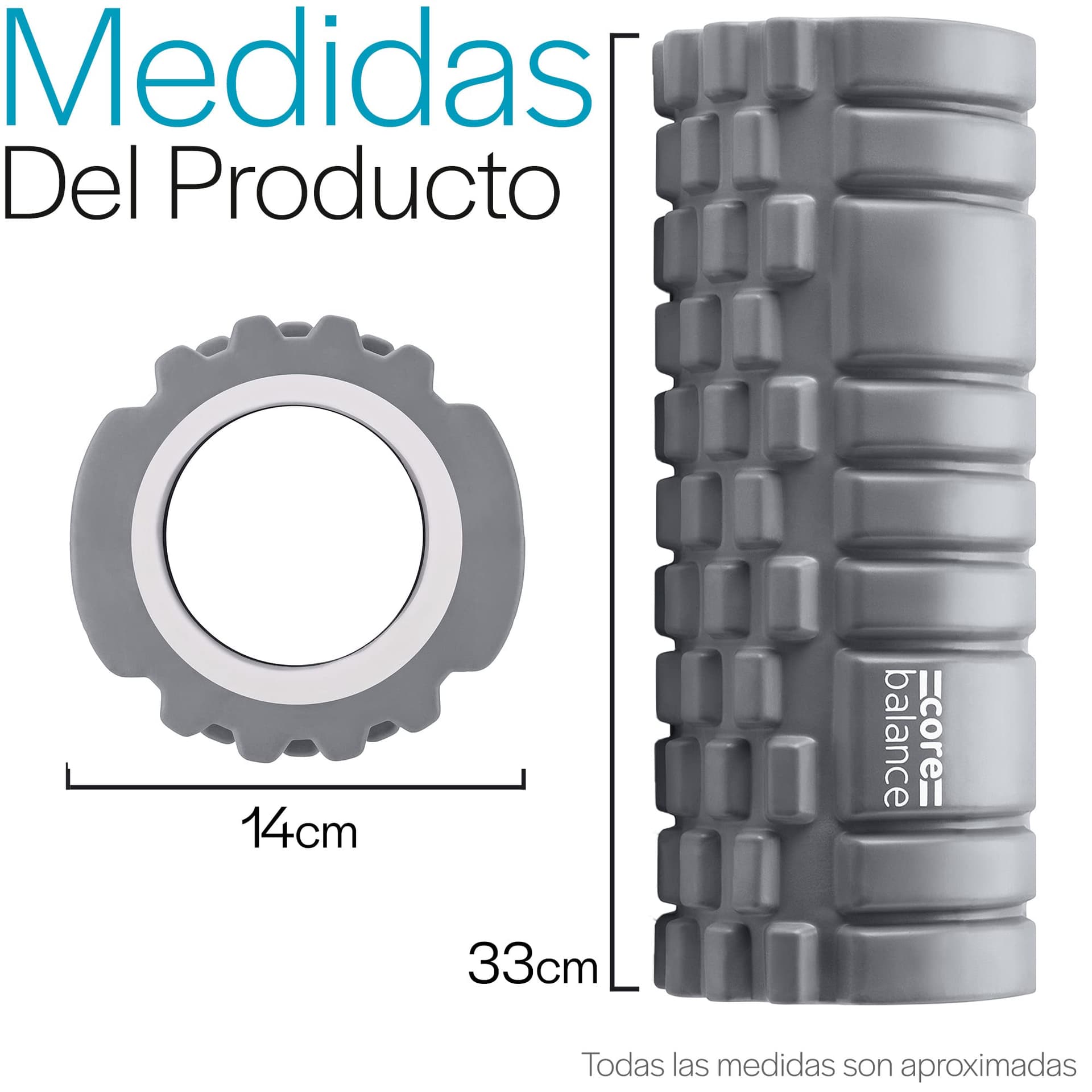 Core Balance Rulo de Masaje Muscular Para Tejidos Profundos – Bild 5