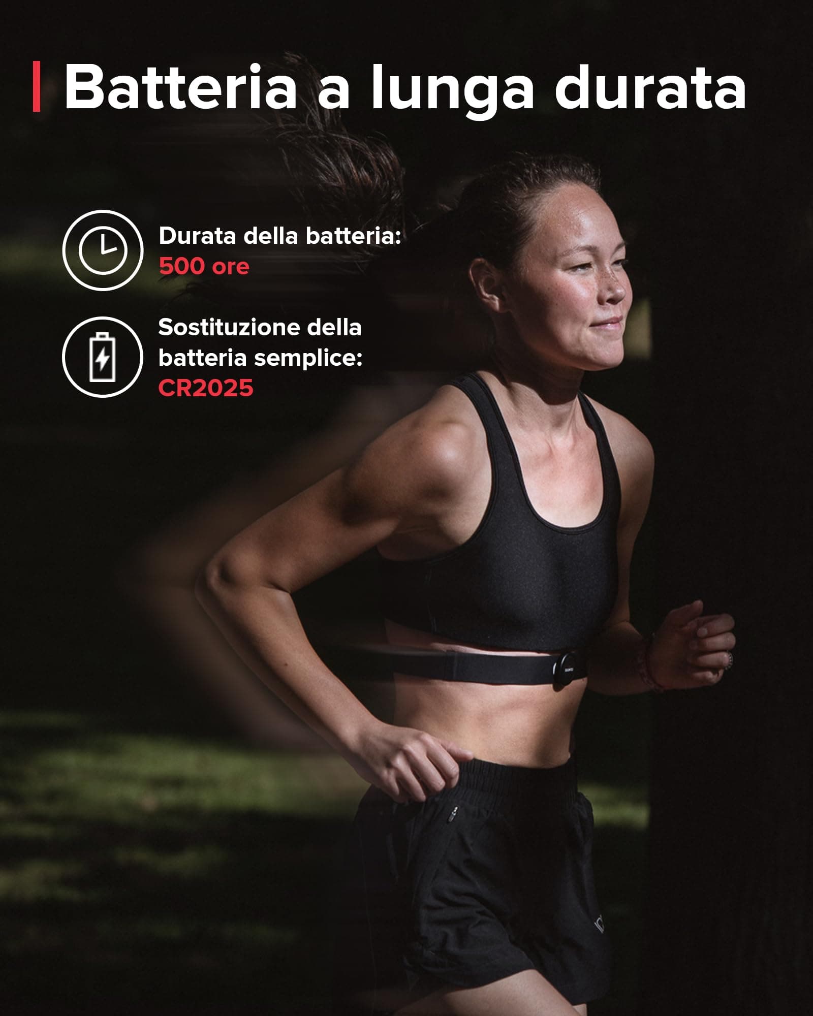 SUUNTO Smart Herzfrequenzgurt mit Langer Batterielaufzeit – Bild 3