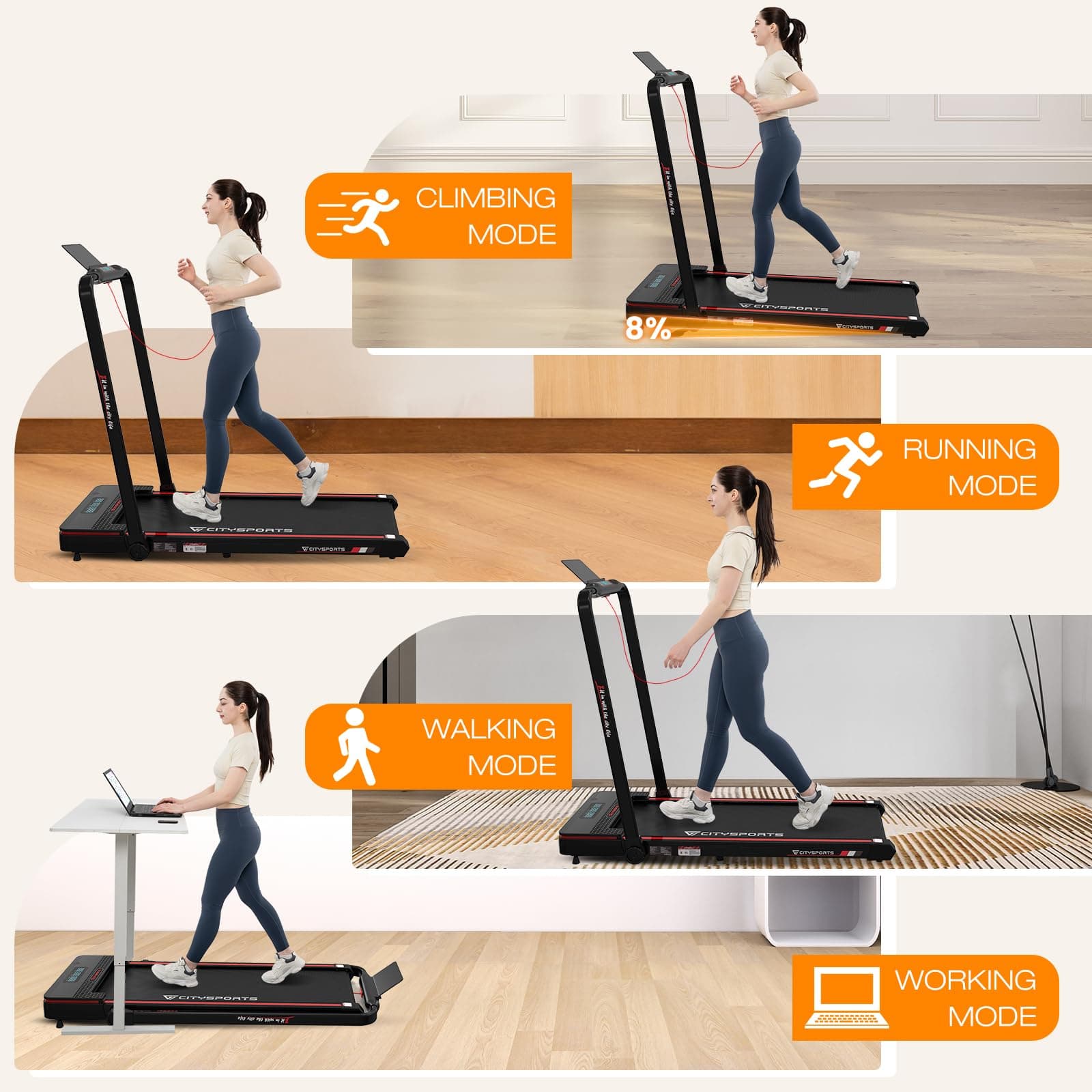 CITYSPORTS Laufband – Bild 3