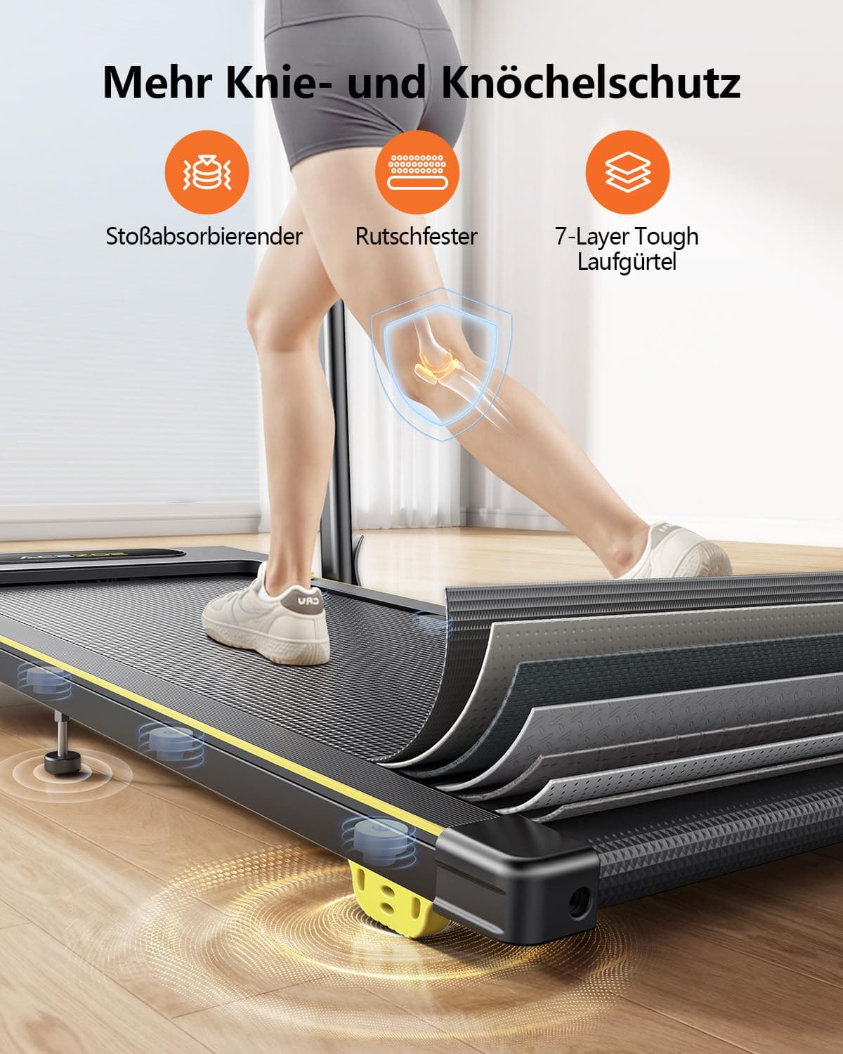 Acezoe Home 2 in 1 Walking Pad – Bild 5