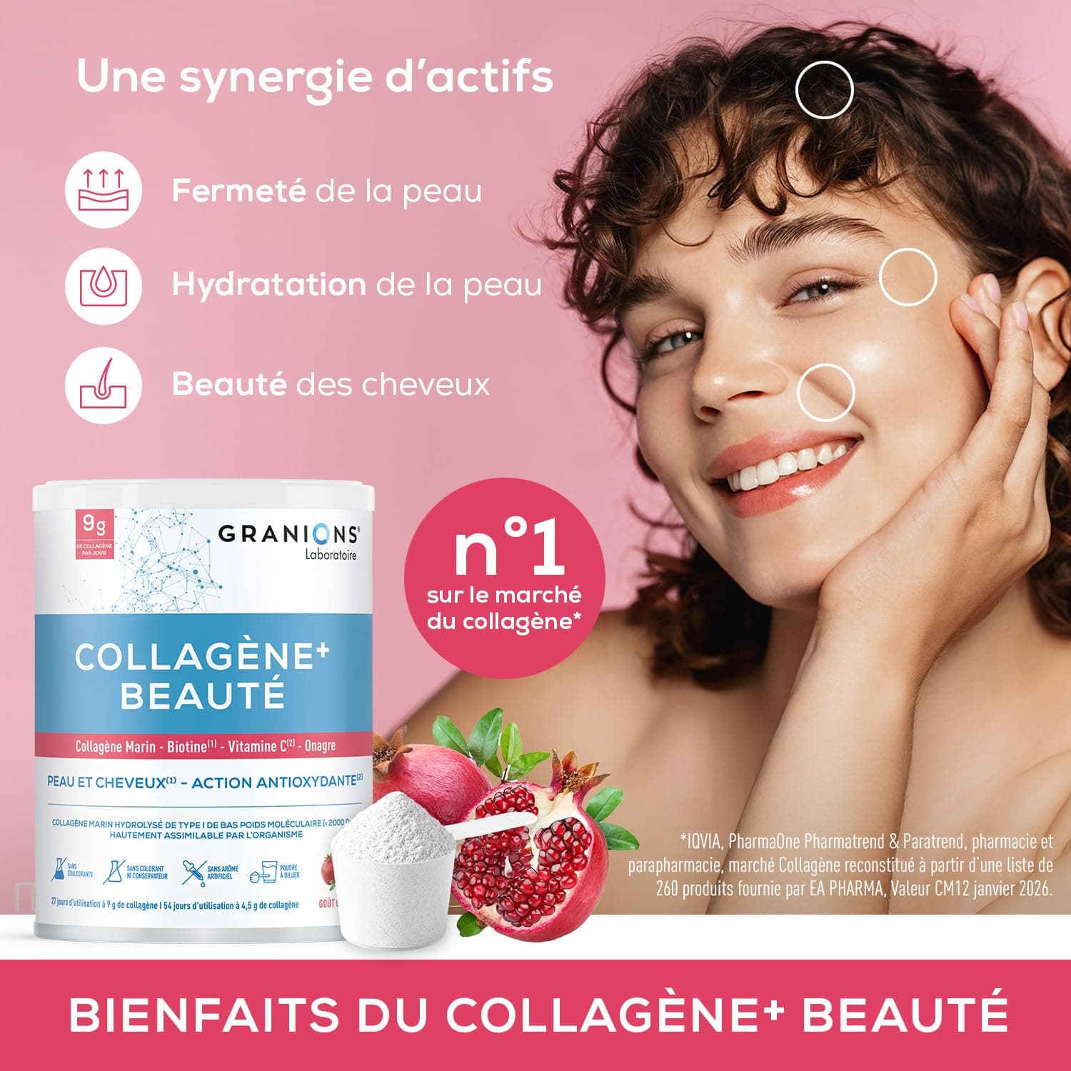 Granions COLLAGENE +BEAUTE -GRANIONS Collagène N°1 en Pharmacies – Bild 2