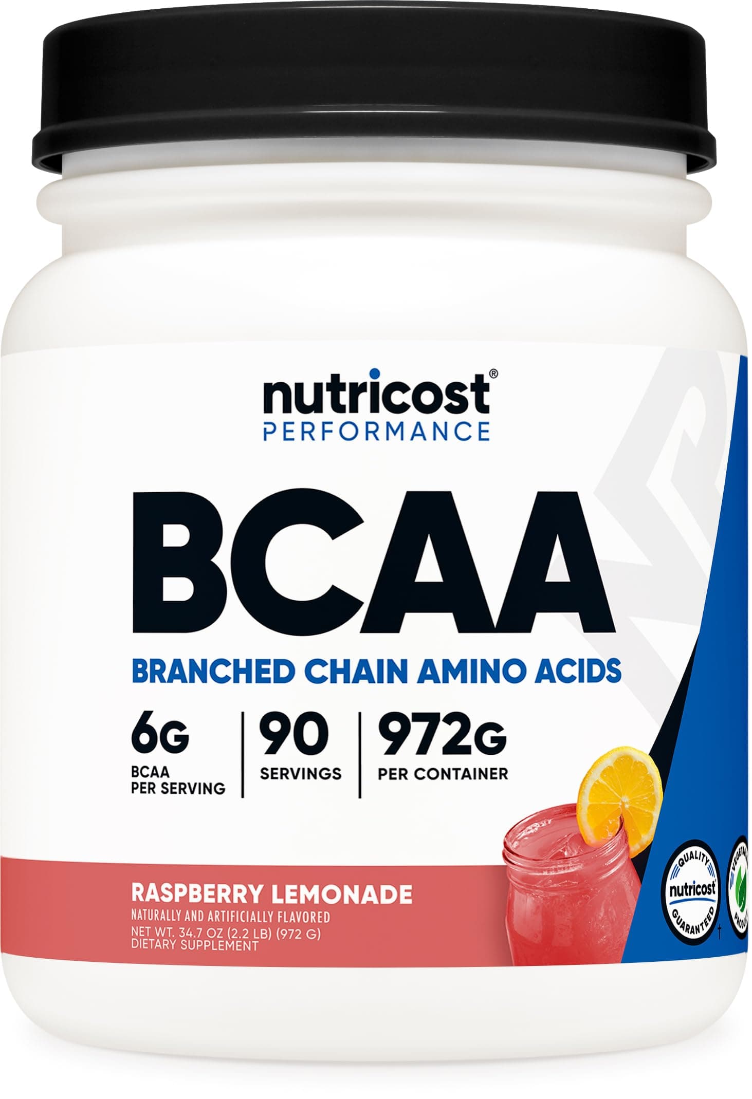 Nutricost BCAA Powder 2:1:1 (Raspberry Lemonade