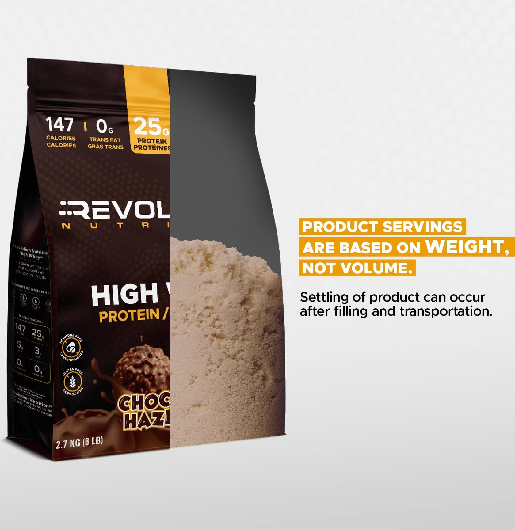 Revolution Nutrition , High Whey, Protein Powder 6LB – Bild 7