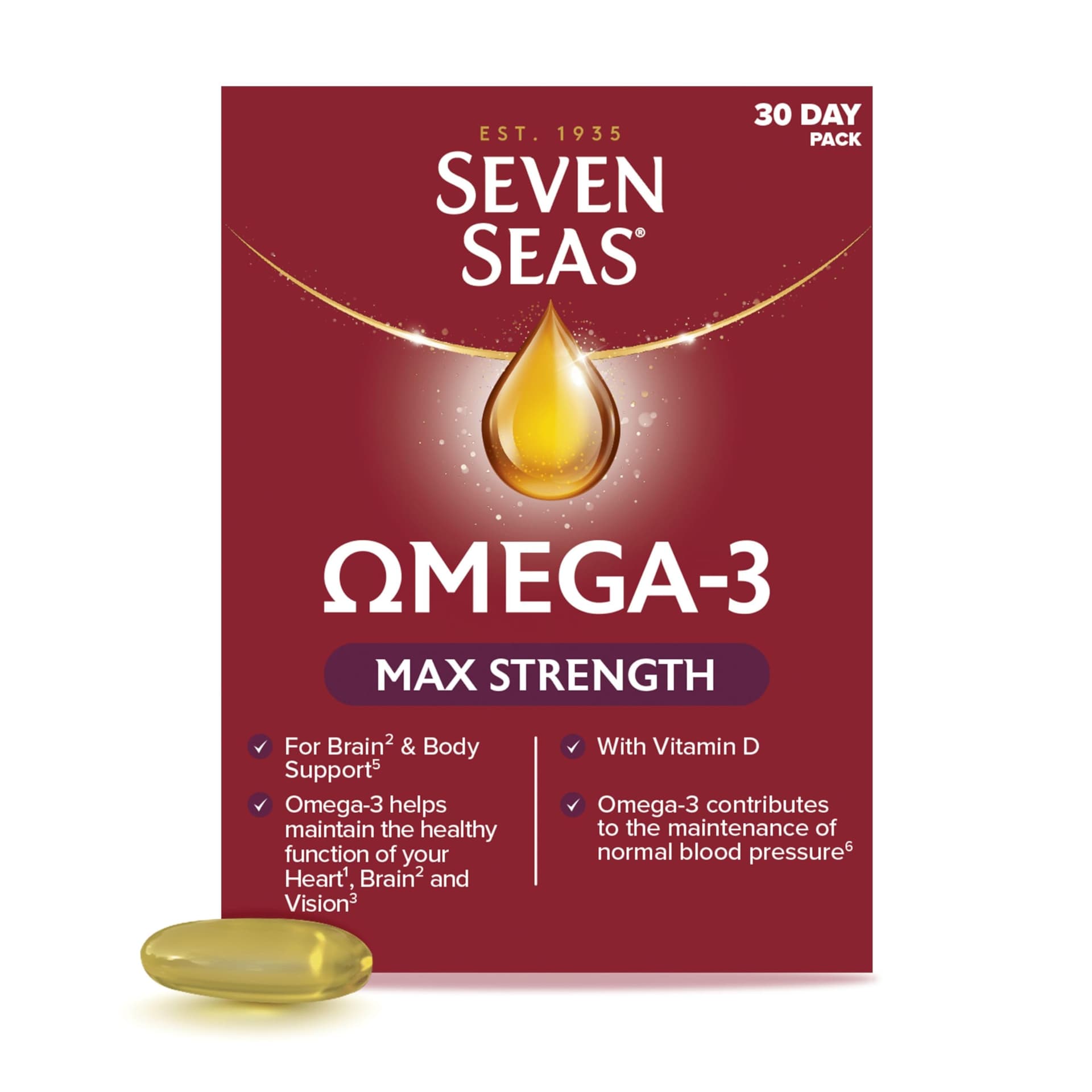 SEVEN SEAS Omega-3 Fish Oil