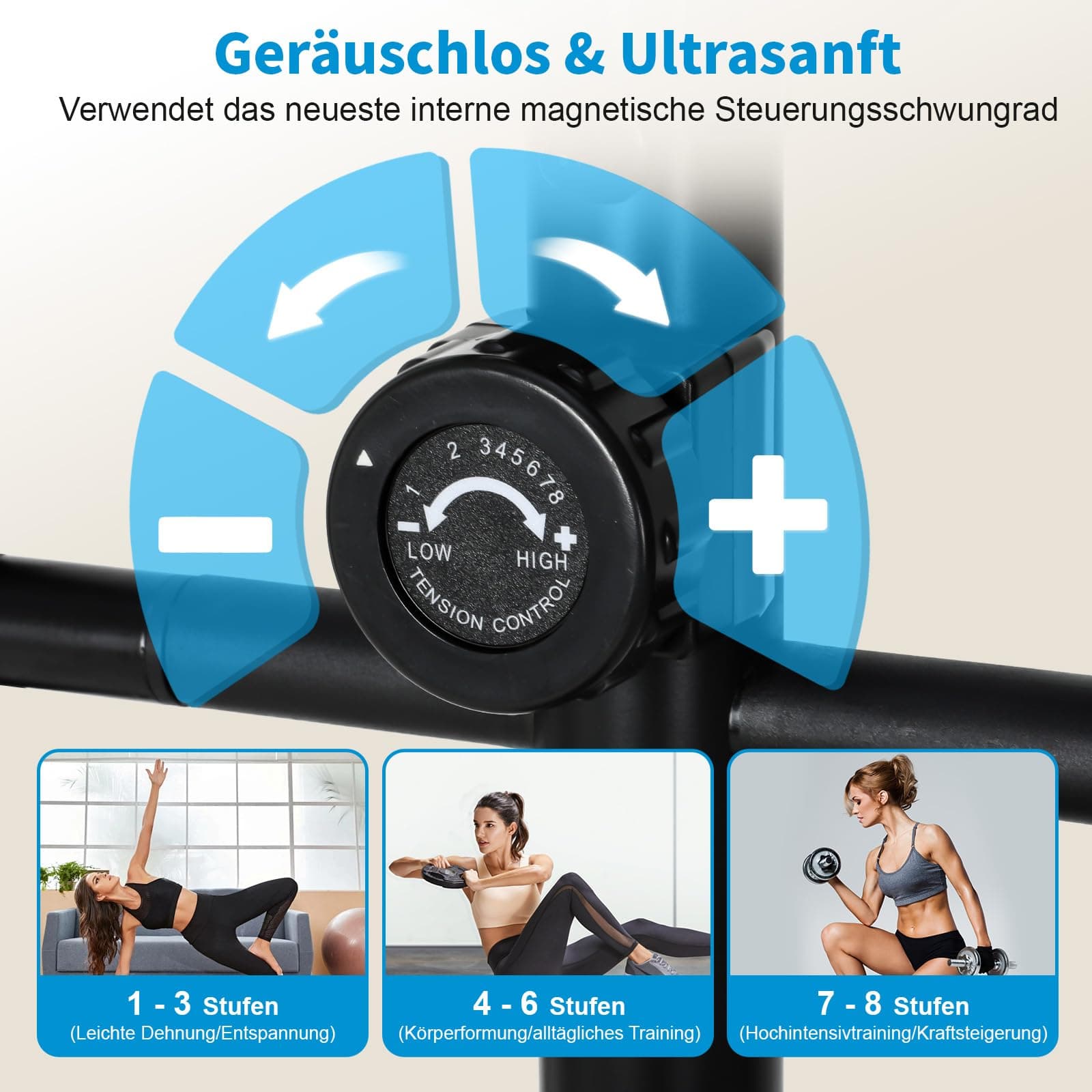 ISE Crosstrainer mit 28 cm Schrittlänge Crosstrainers für – Bild 3