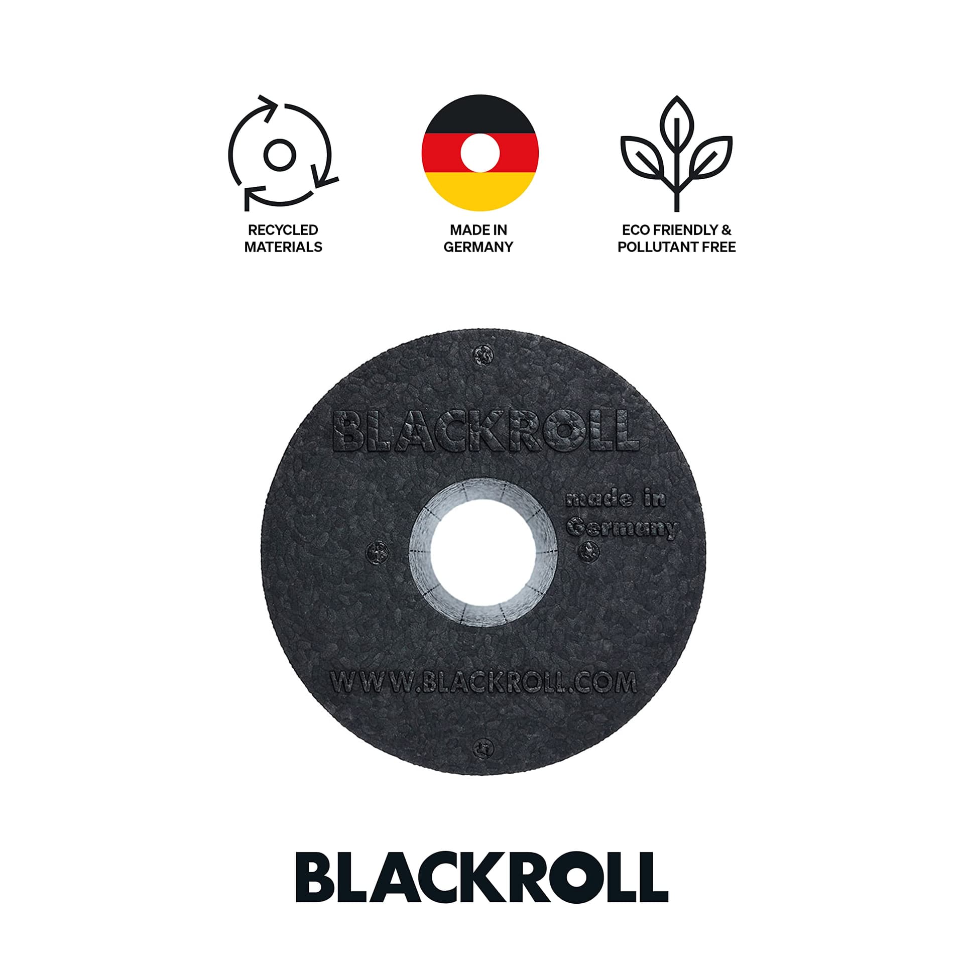 BLACKROLL® STANDARD Faszienrolle (30 x 15 cm) – Bild 3