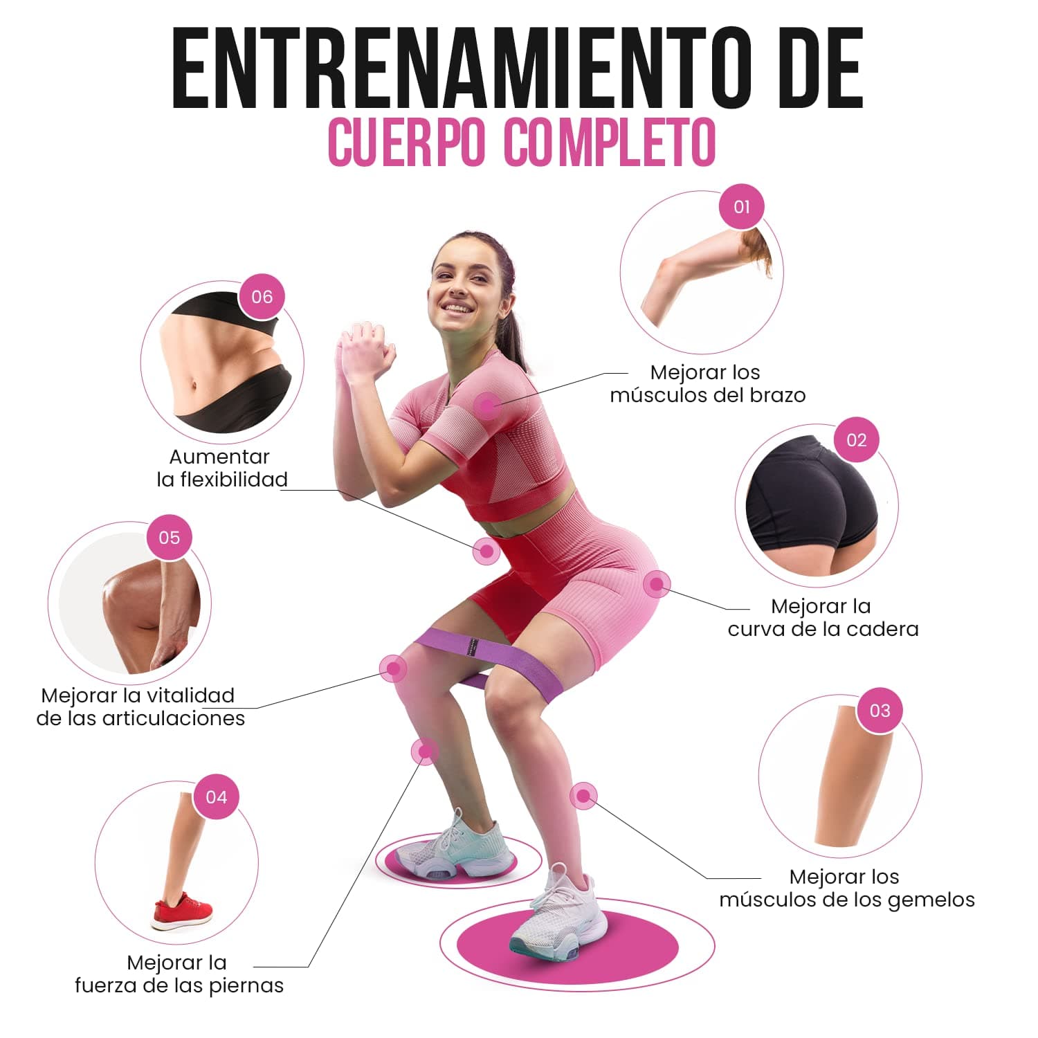 PORTENTUM Elastici fitness – Bild 3