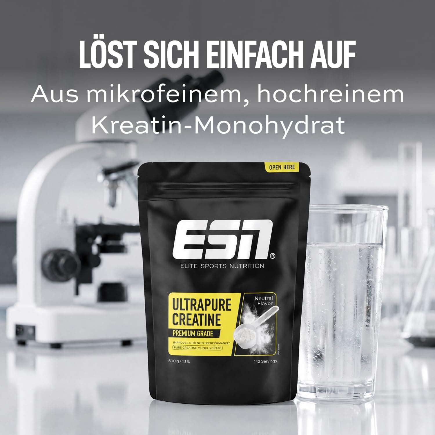 ESN Ultrapure Creatine Monohydrate, 500 g – Bild 4