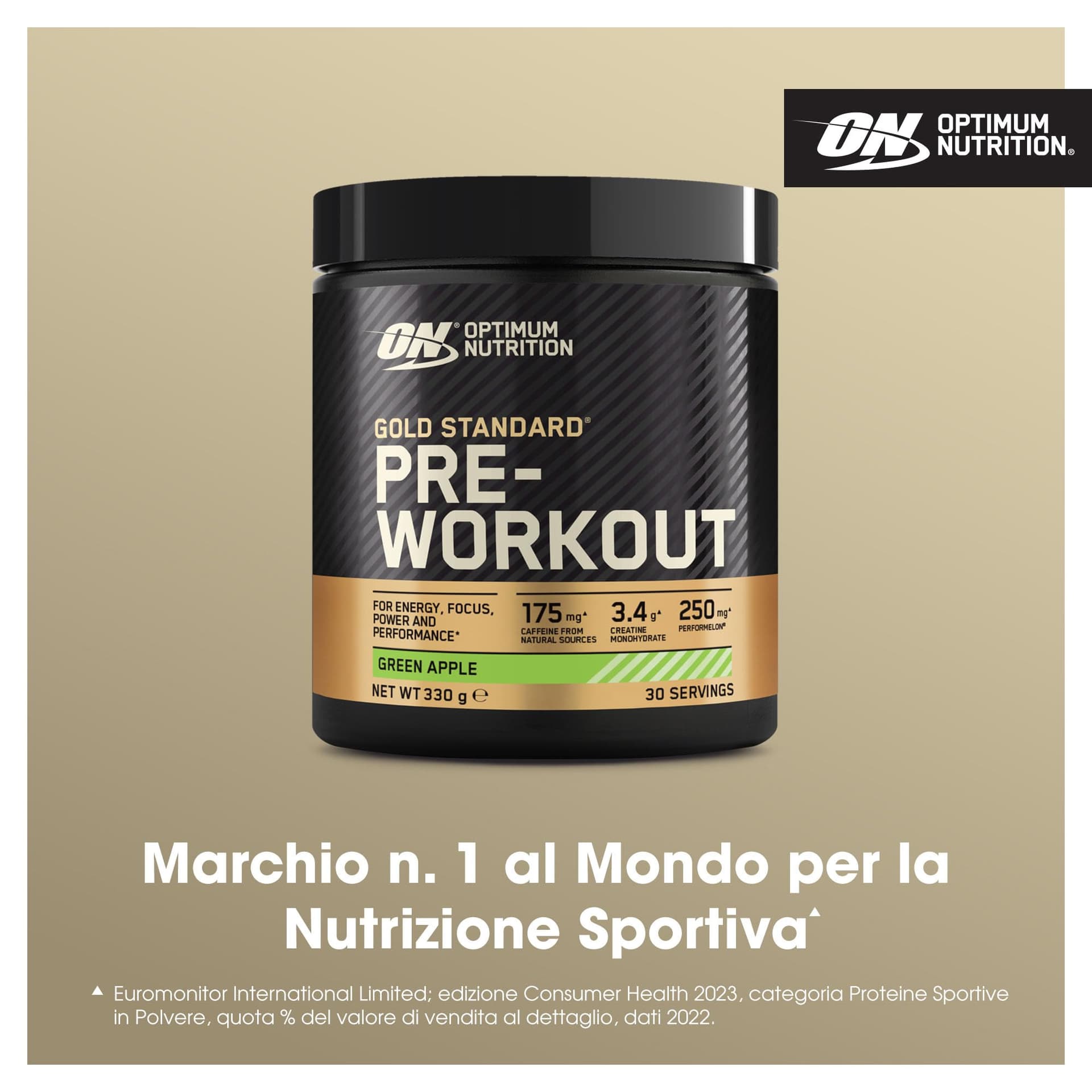 Optimum Nutrition Gold Standard Pre-Entreno en Polvo – Bild 2