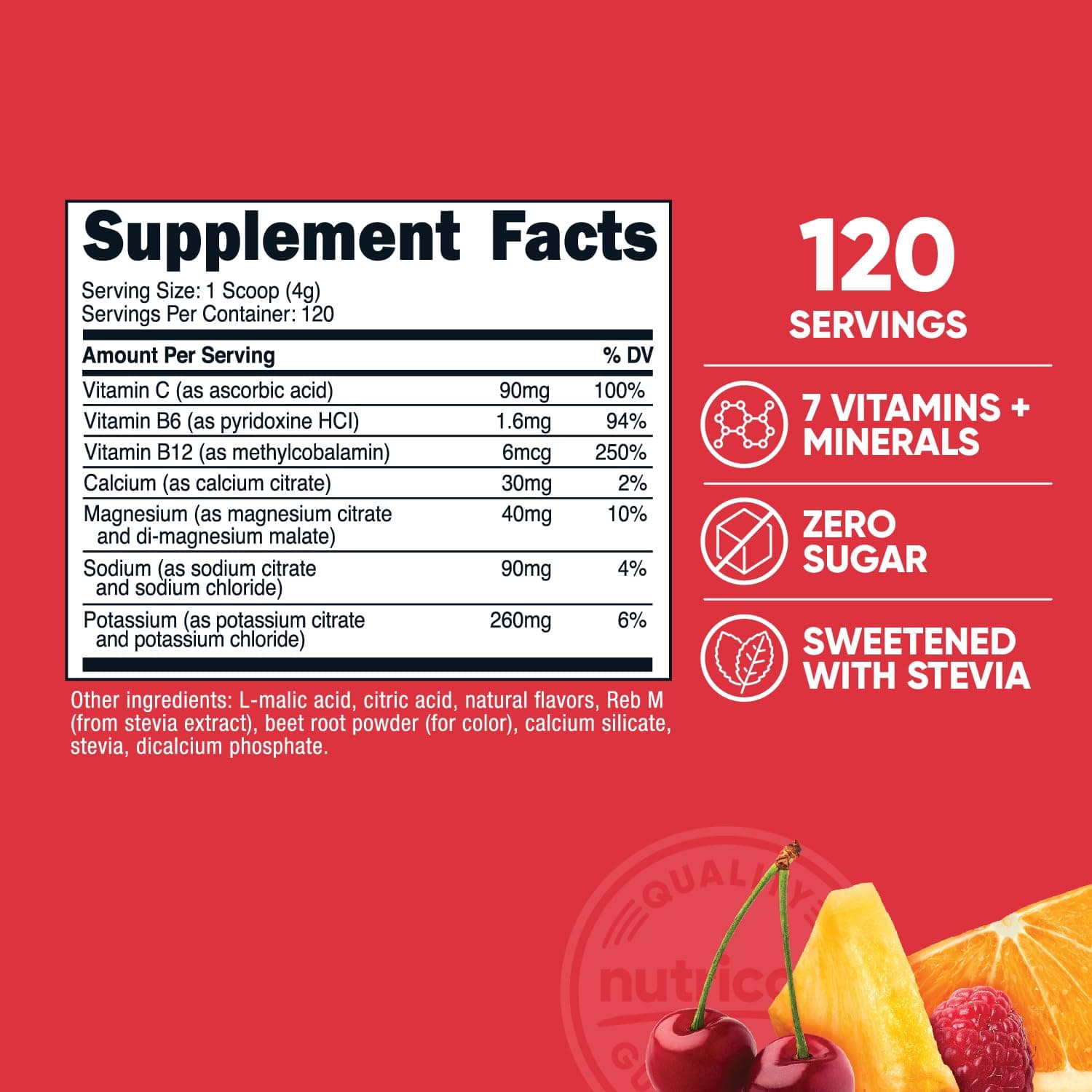Nutricost Electrolyte Complex Powder (120 Servings – Bild 2