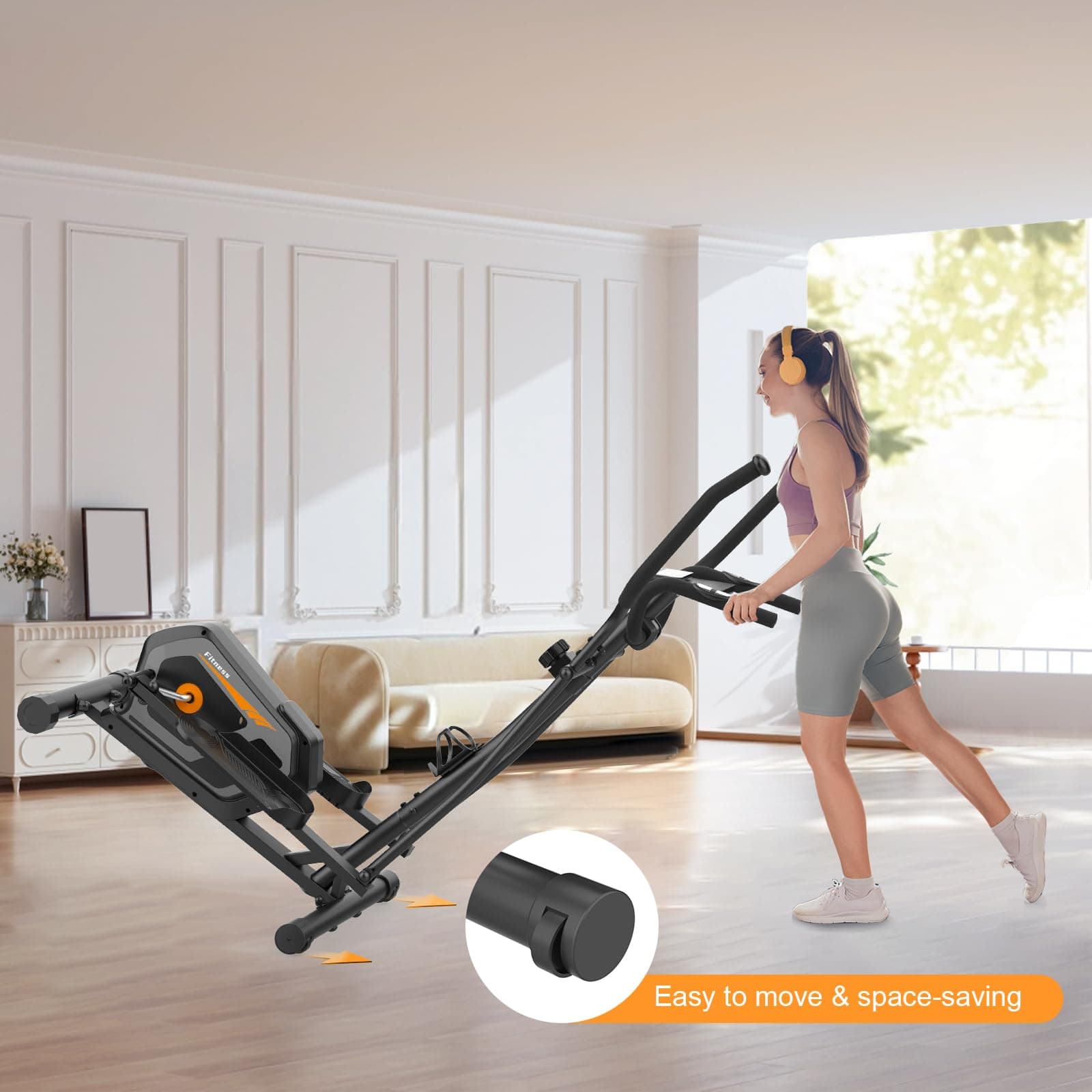 Neezee Crosstrainer für Zuhause,Ellipsentrainer mit 16 – Bild 6