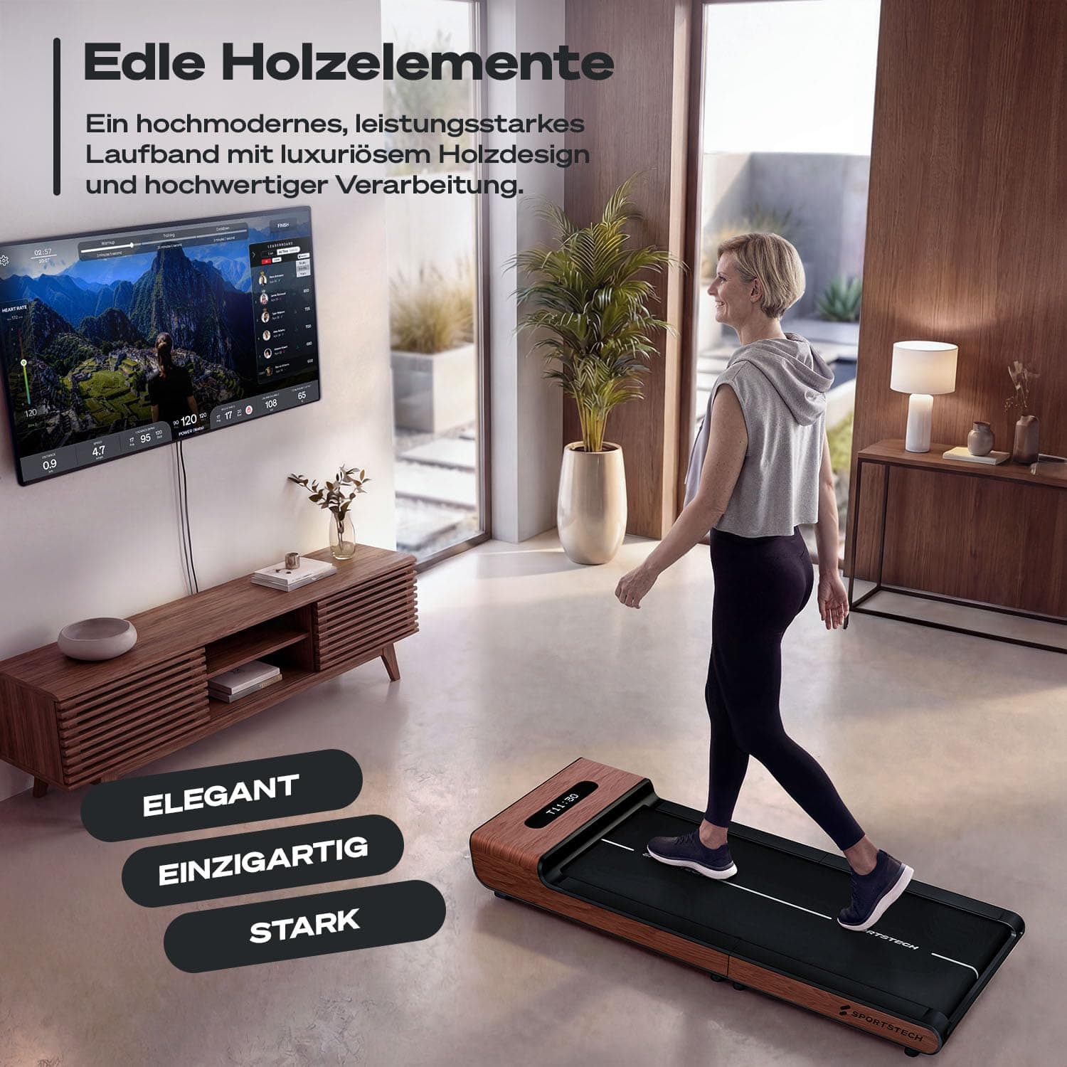 Sportstech Walking Pad für Zuhause klappbar – Bild 4