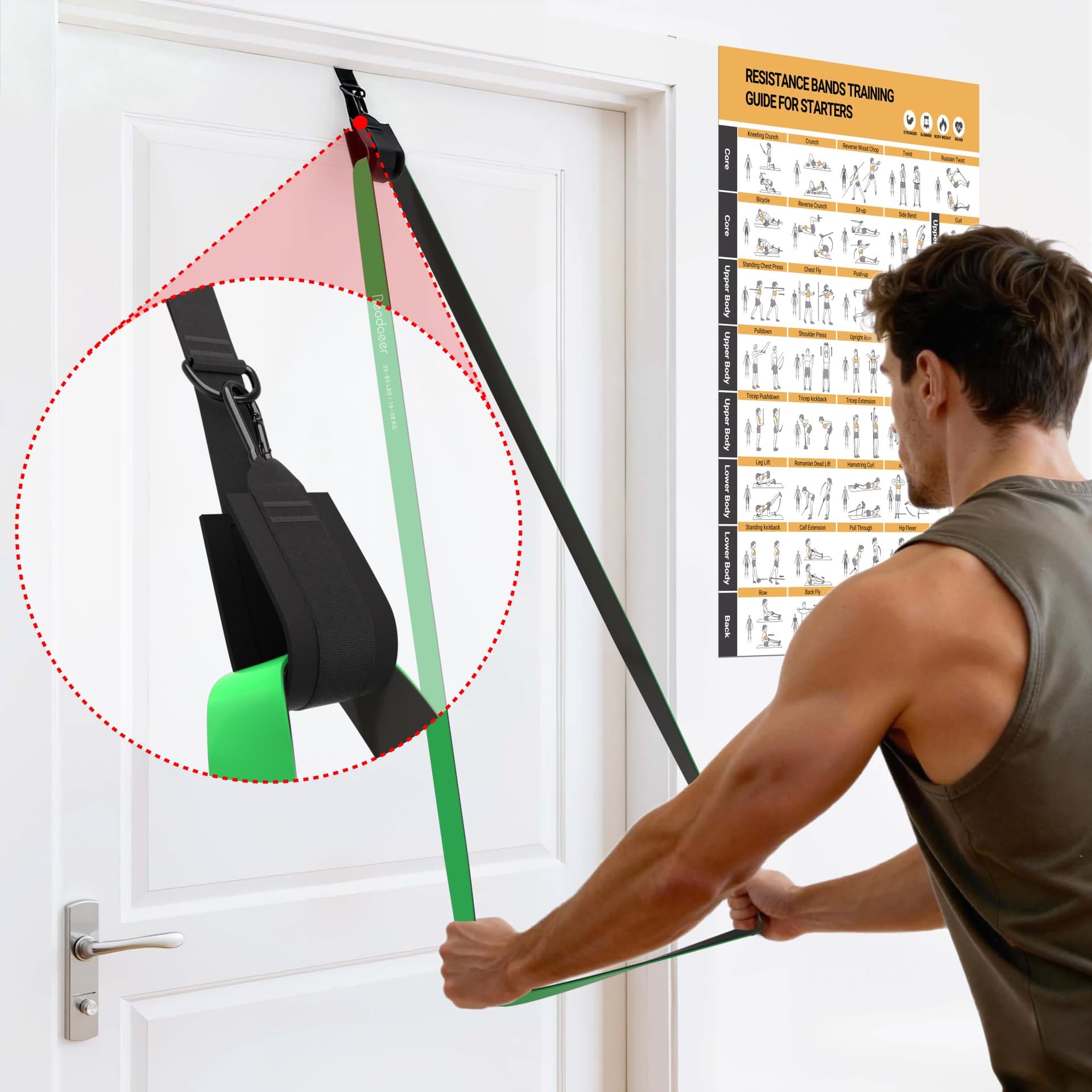 Readaeer Pull Up Bands – Bild 4