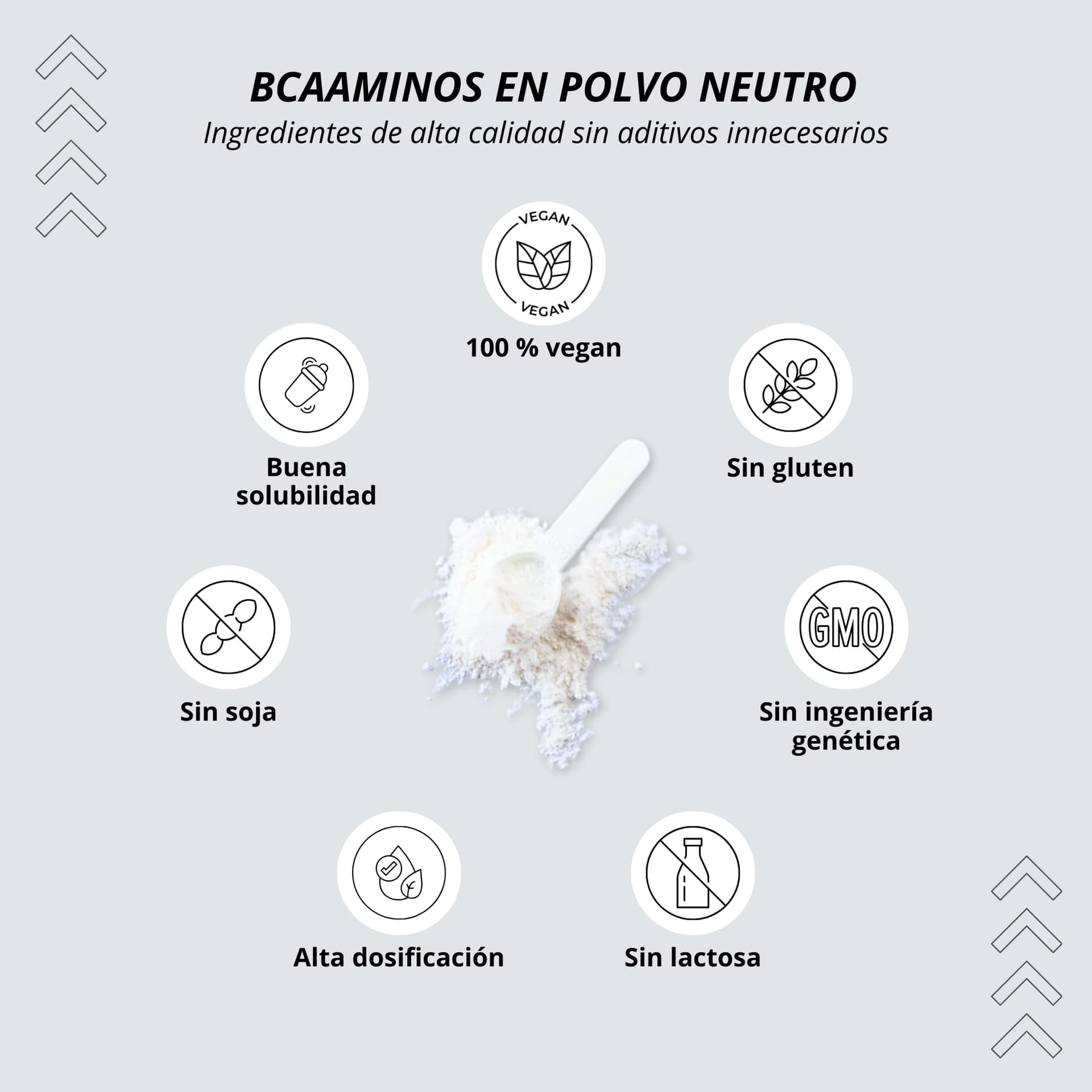 Nutri + BCAA Pulver Neutral – Bild 3