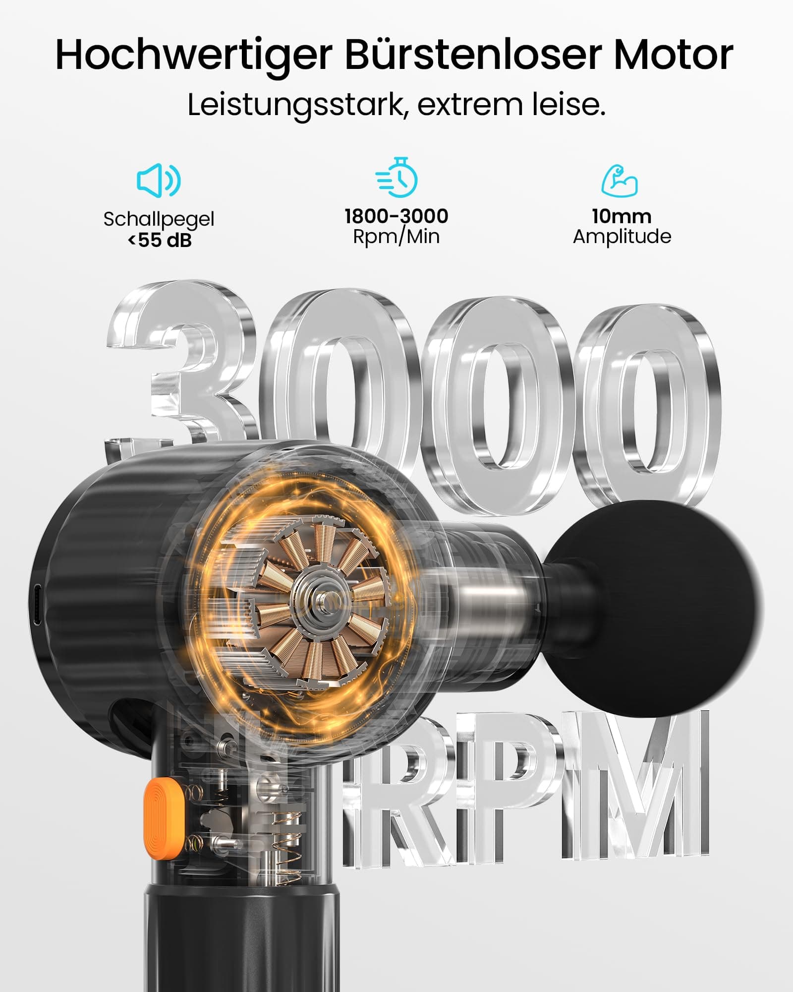 NAPRE Massagepistole mit Wärme und Kälte,NAPRE Massage Gun – Bild 6