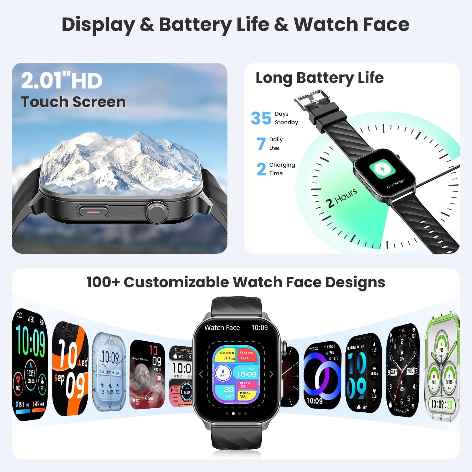 IMSVEPR GPS Smart Watch for Men Women – Bild 7