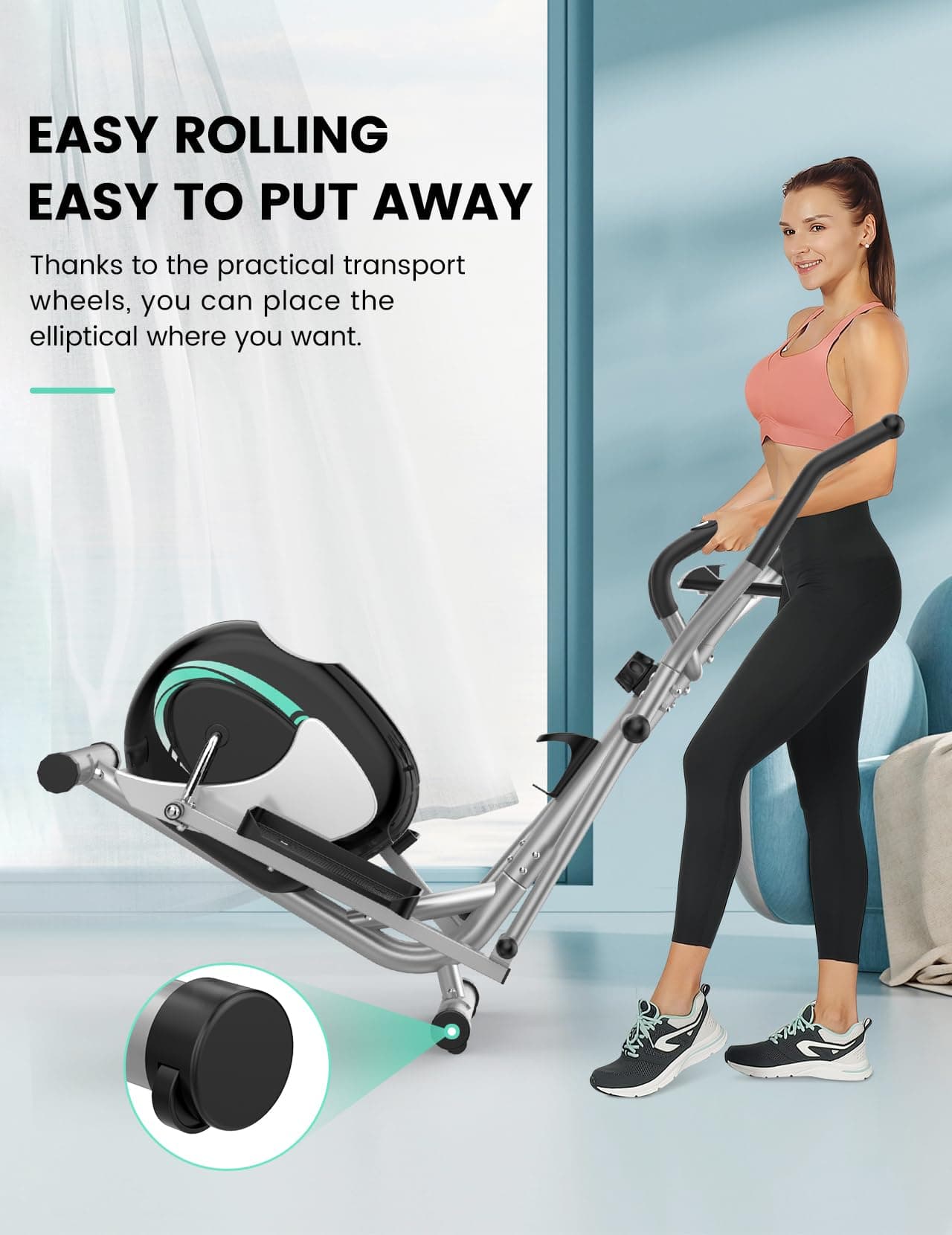 THERUN Crosstrainer für Zuhause – Bild 7