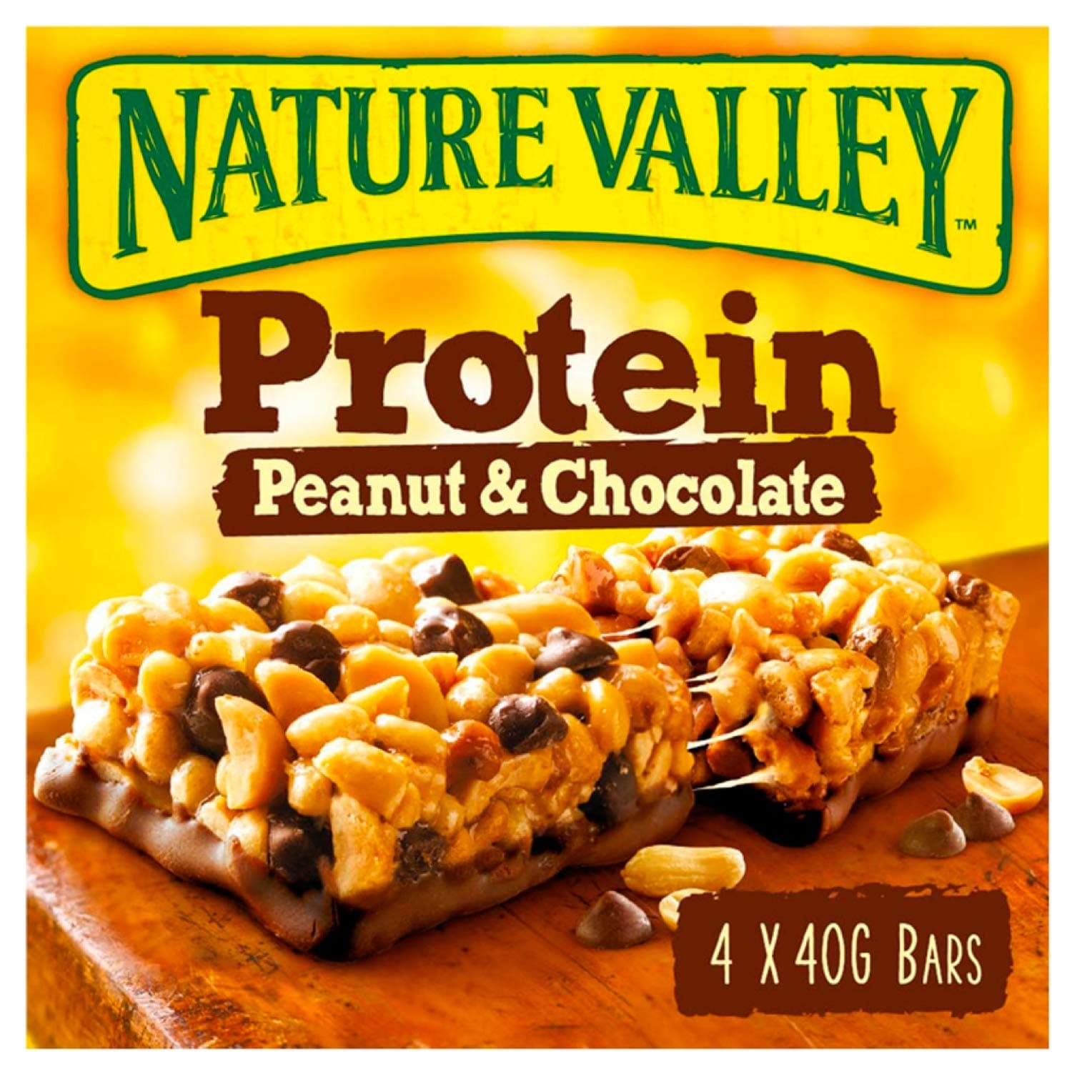 Nature Valley Protein Peanut & Chocolate Gluten Free Cereal Bars 26 x 40g – Bild 2