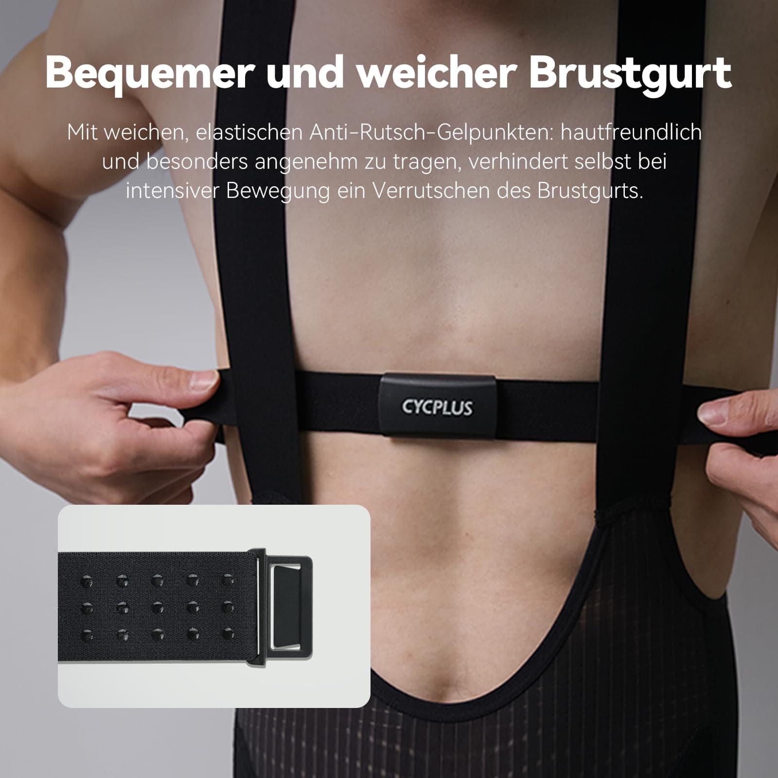 CYCPLUS H2Pro Brustgurt Herzfrequenzmesser – Bild 4