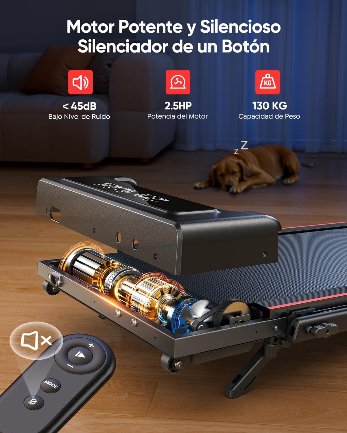 Toputure 4 en 1 Cinta de Correr Plegable – Bild 4