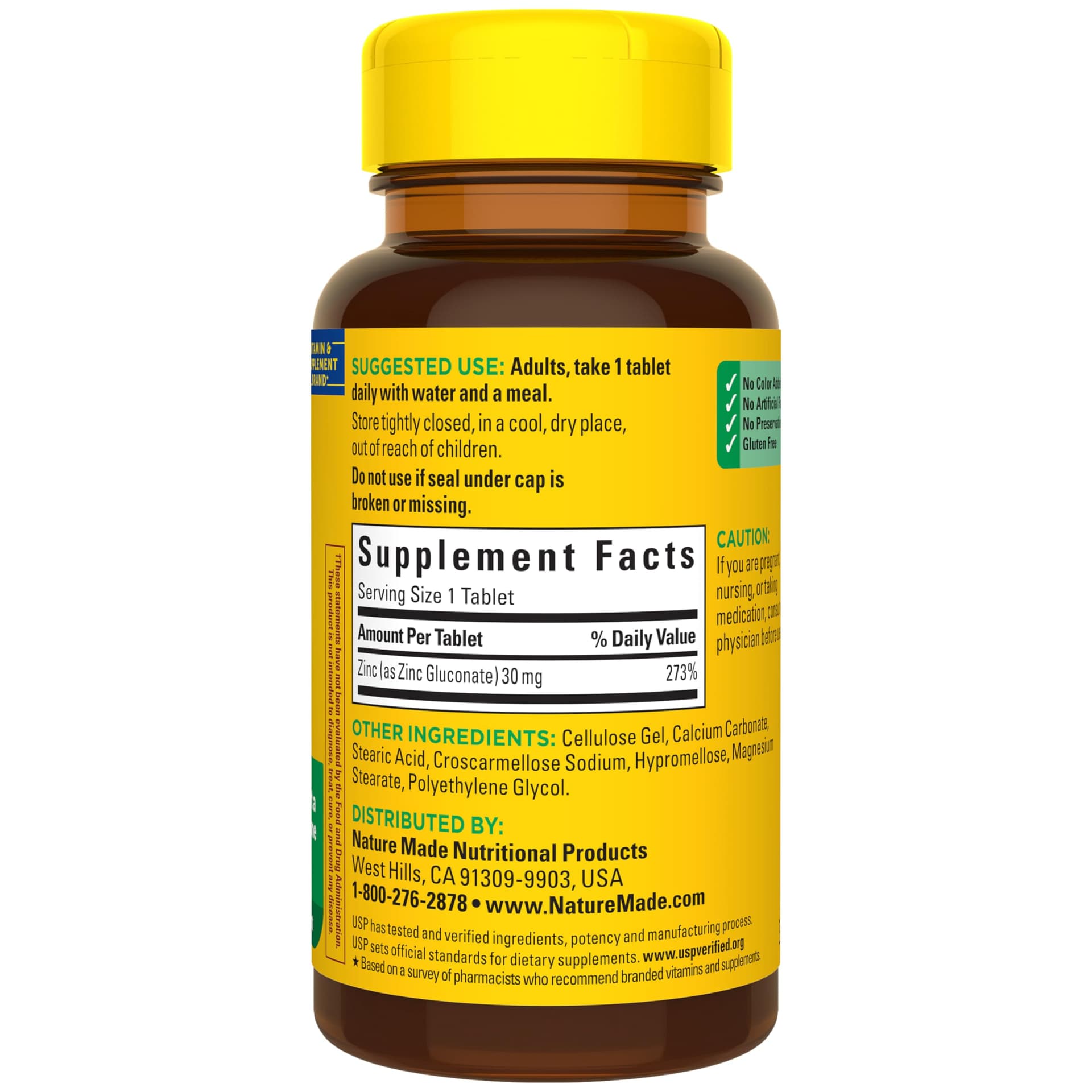 Nature Made Zinc 30 mg – Bild 8