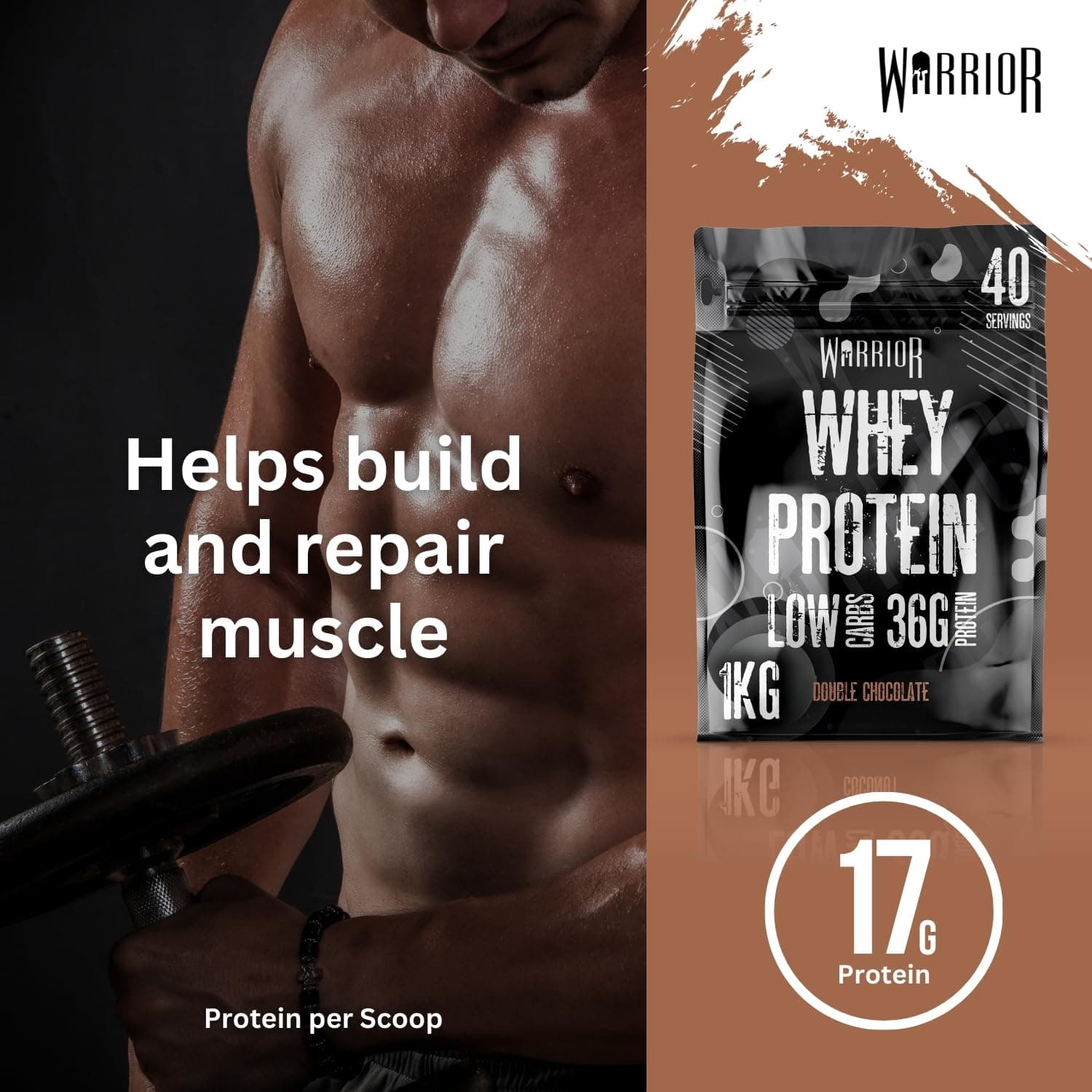 Warrior Whey Protein Powder | High Protein Shake up to 36g – Bild 3