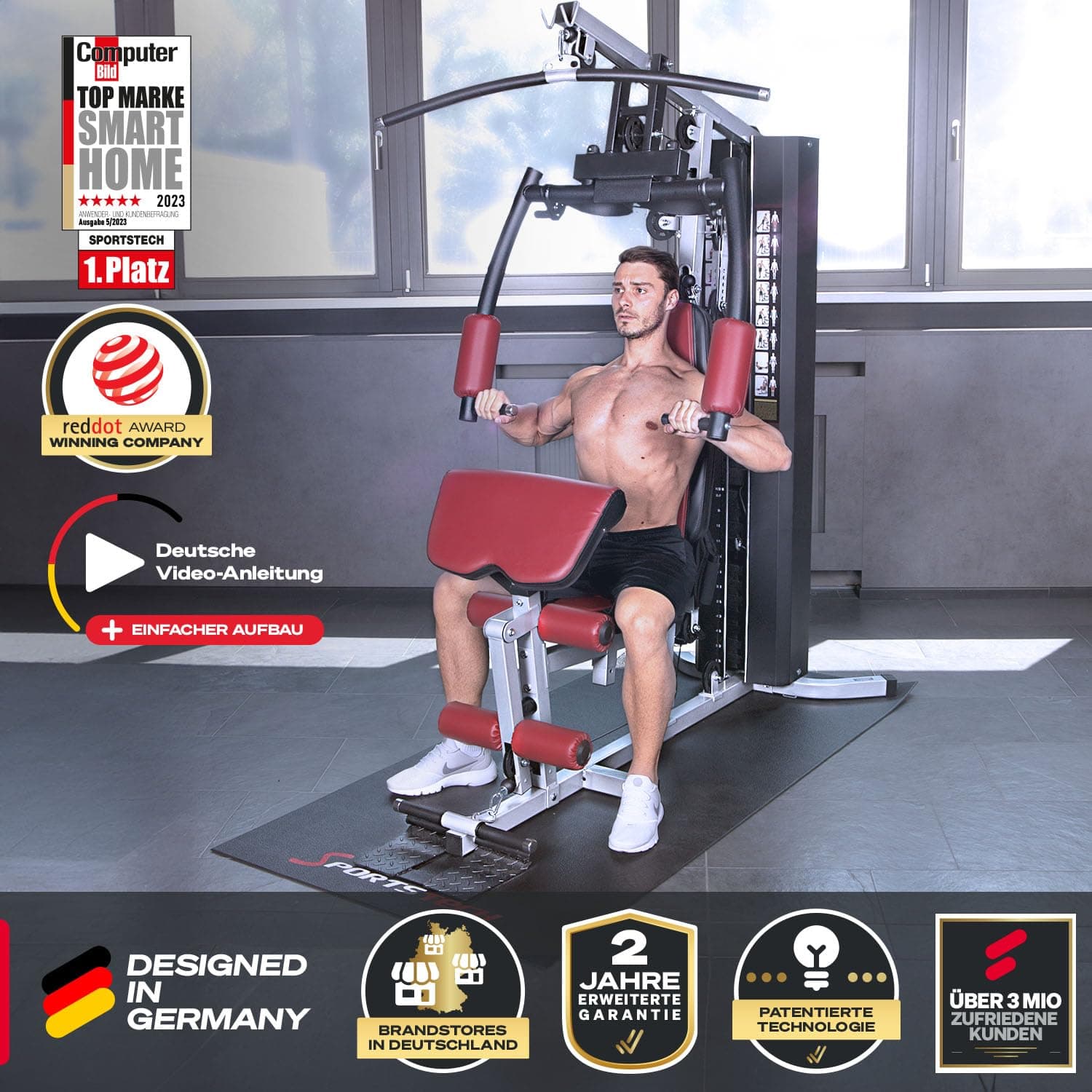 Sportstech Einzigartige Premium Kraftstation HGX100 oder – Bild 4