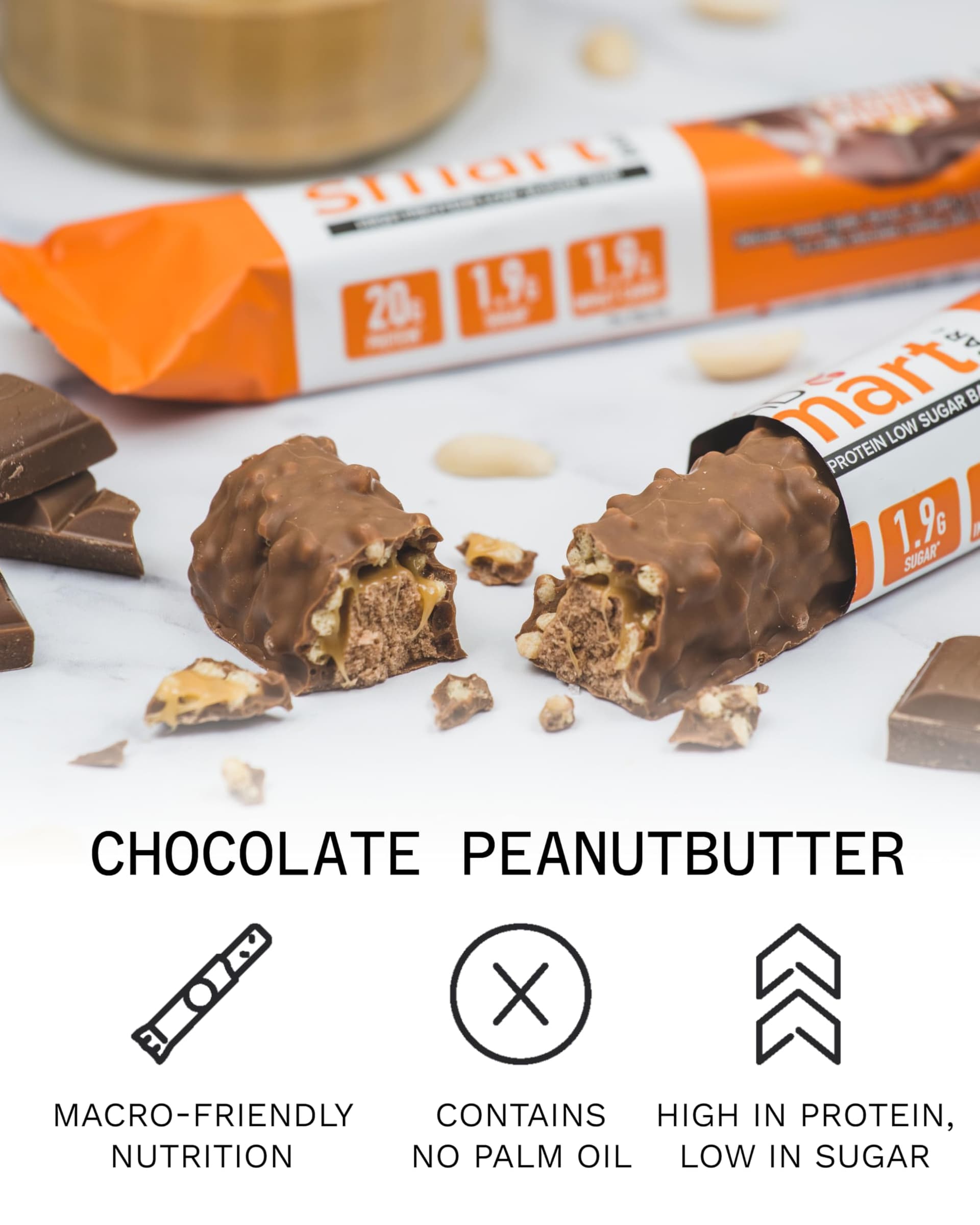 PhD Nutrition Smart Protein Bar Low Calorie – Bild 2