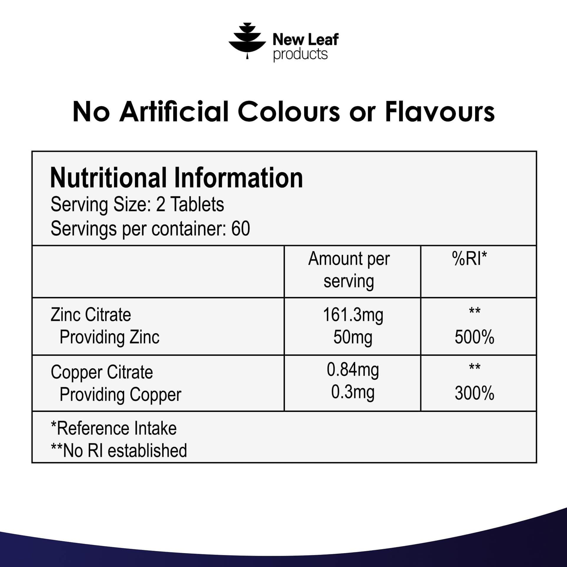 NEW LEAF PRODUCTS Zinc 50mg High Strength – Bild 6