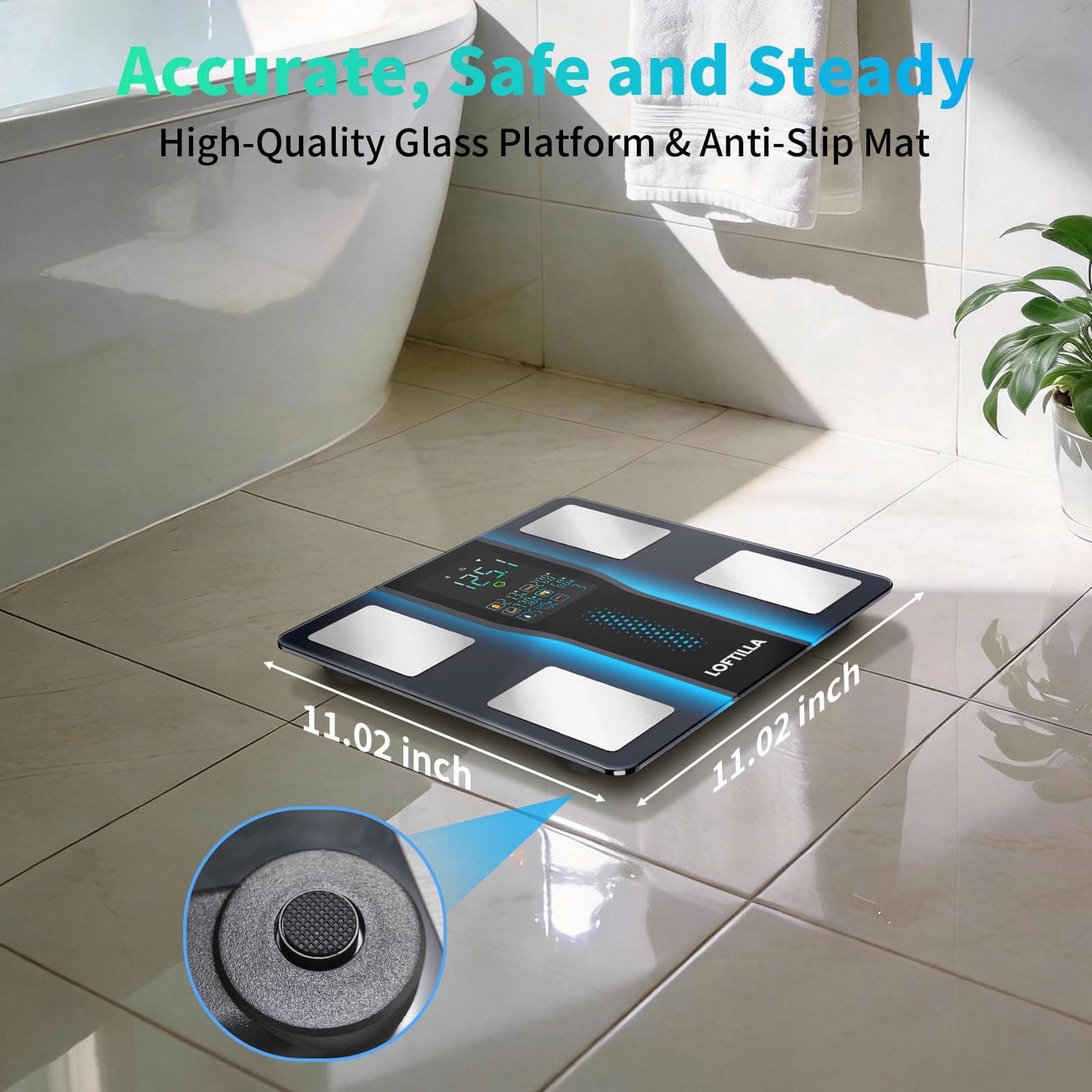 LOFTILLA Smart Scale for Body Weight – Bild 6