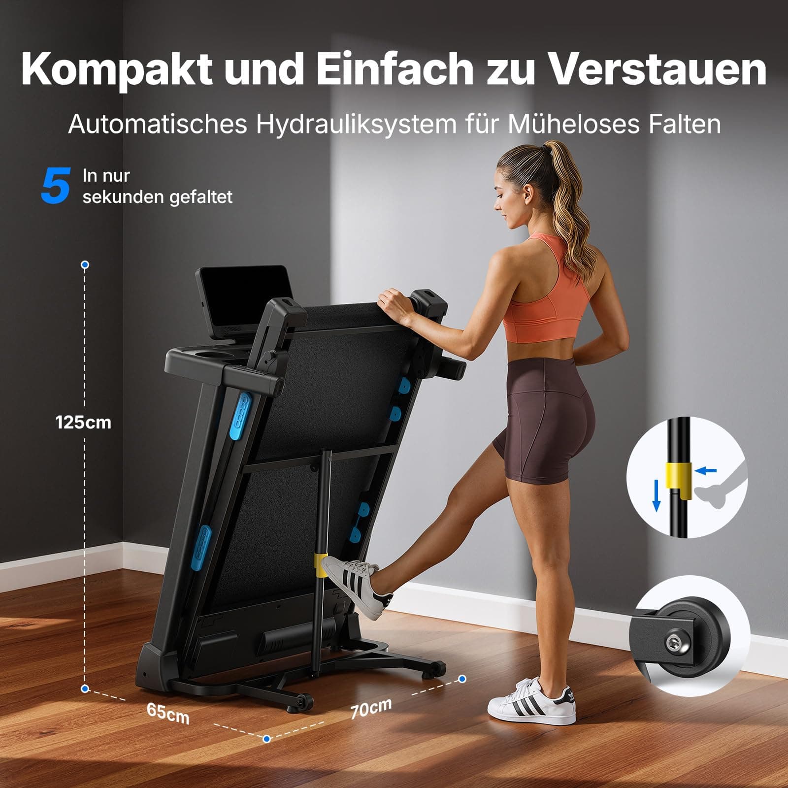 MERACH Laufband für Zuhause – Bild 7