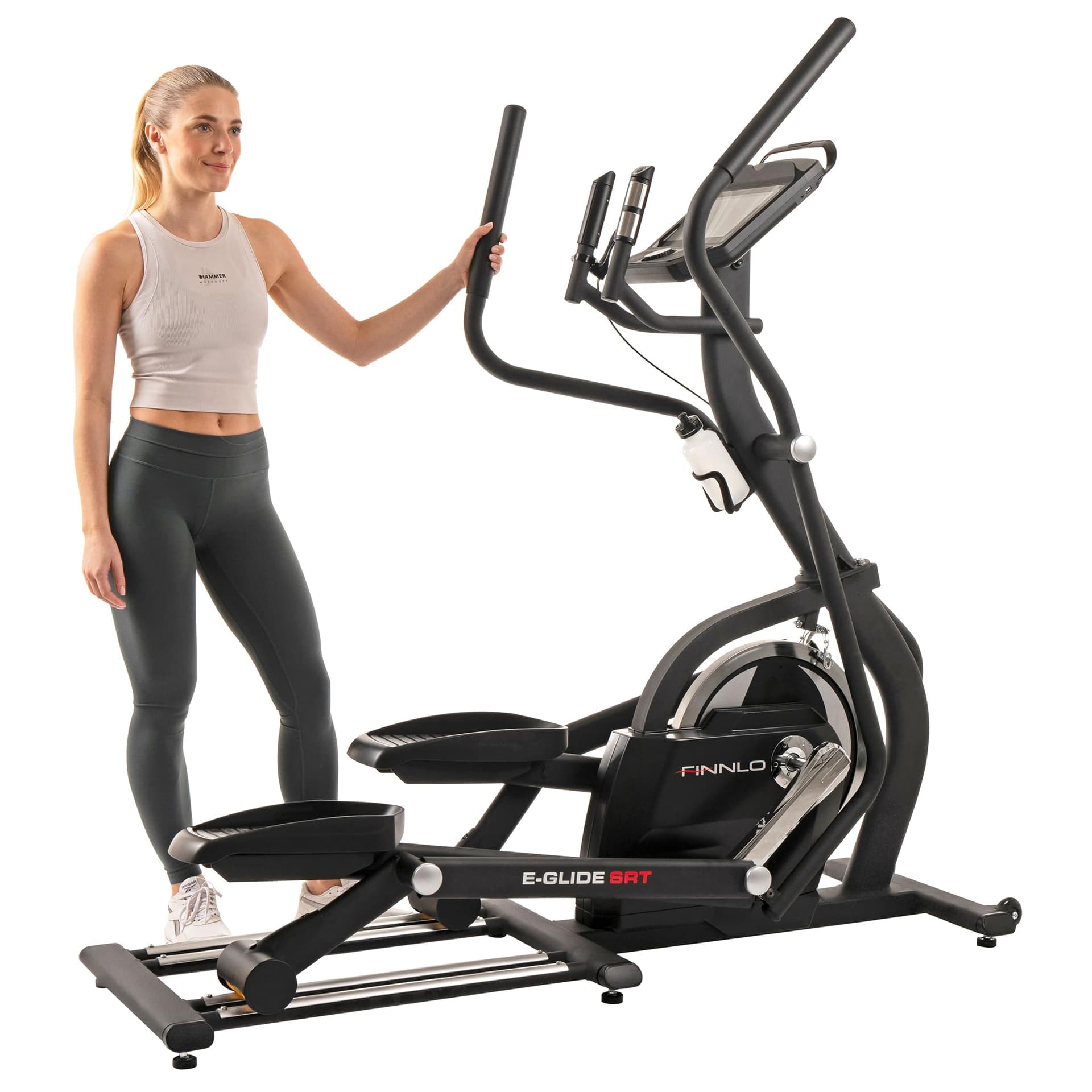 HAMMER Finnlo Ellipsentrainer E-Glide SRT – Profi Crosstrainer für Zuhause, 20 kg – Bild 8