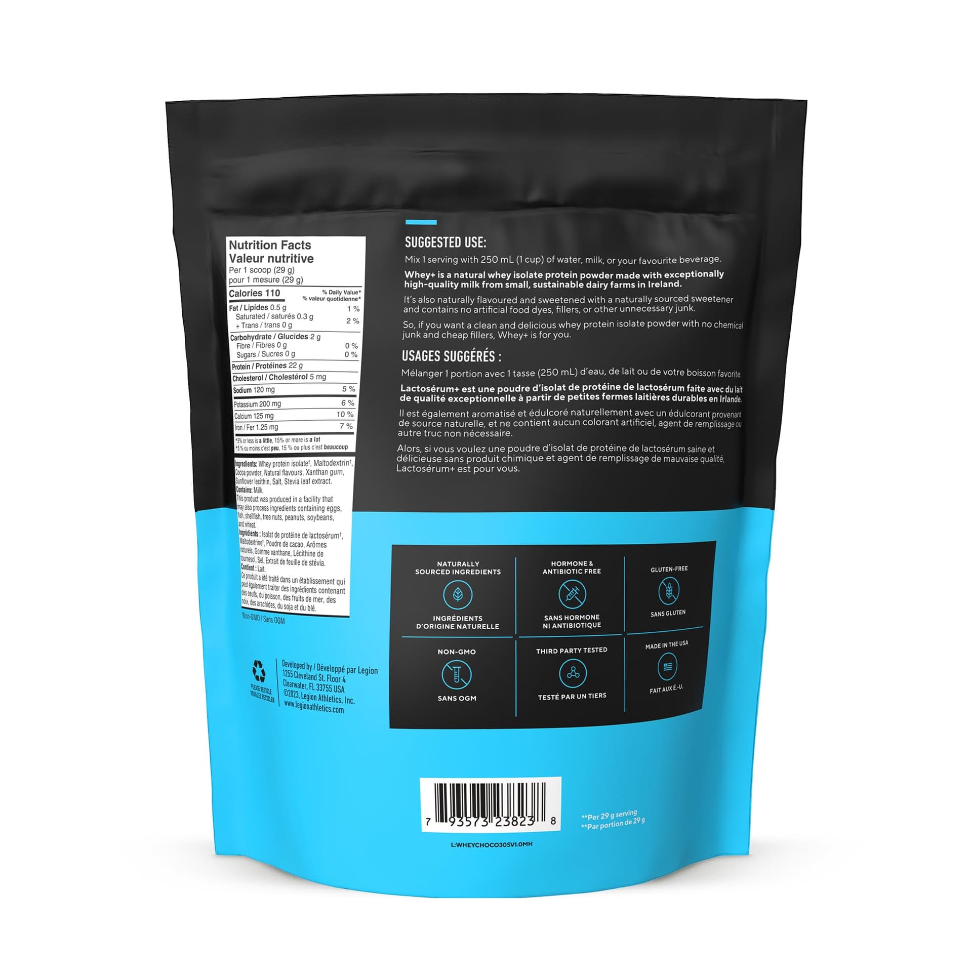 Legion Whey Protein Powder Chocolate – Bild 2