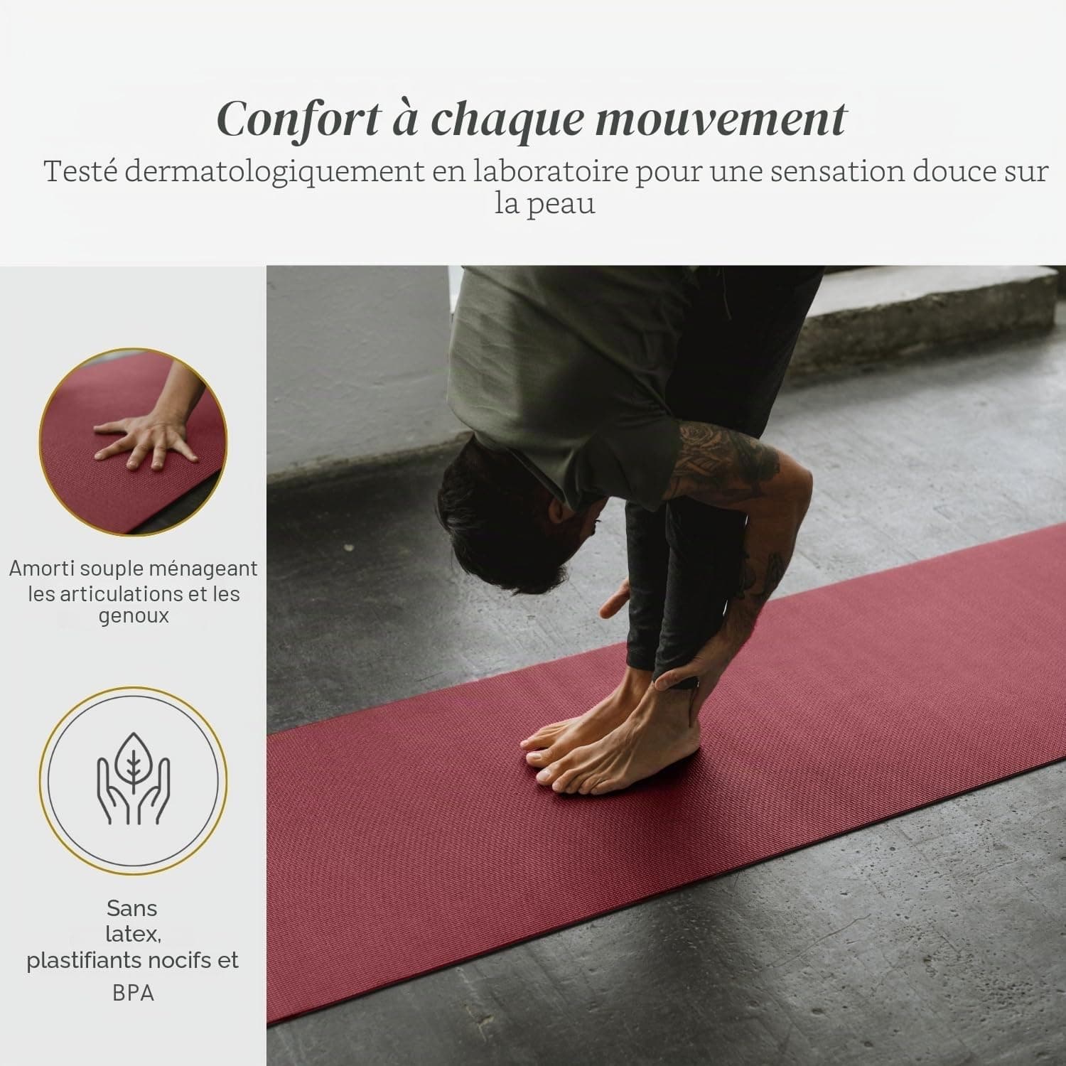Lotuscrafts Tapis de yoga antidérapant – Bild 5