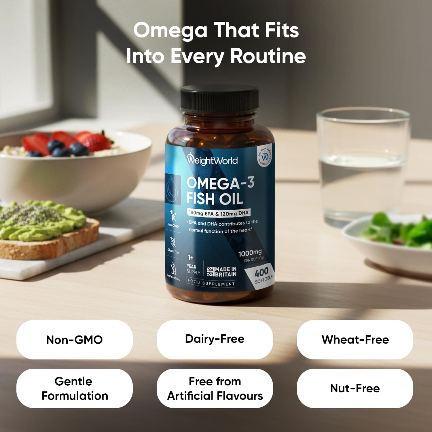 WeightWorld Omega 3 Kapseln – Bild 4