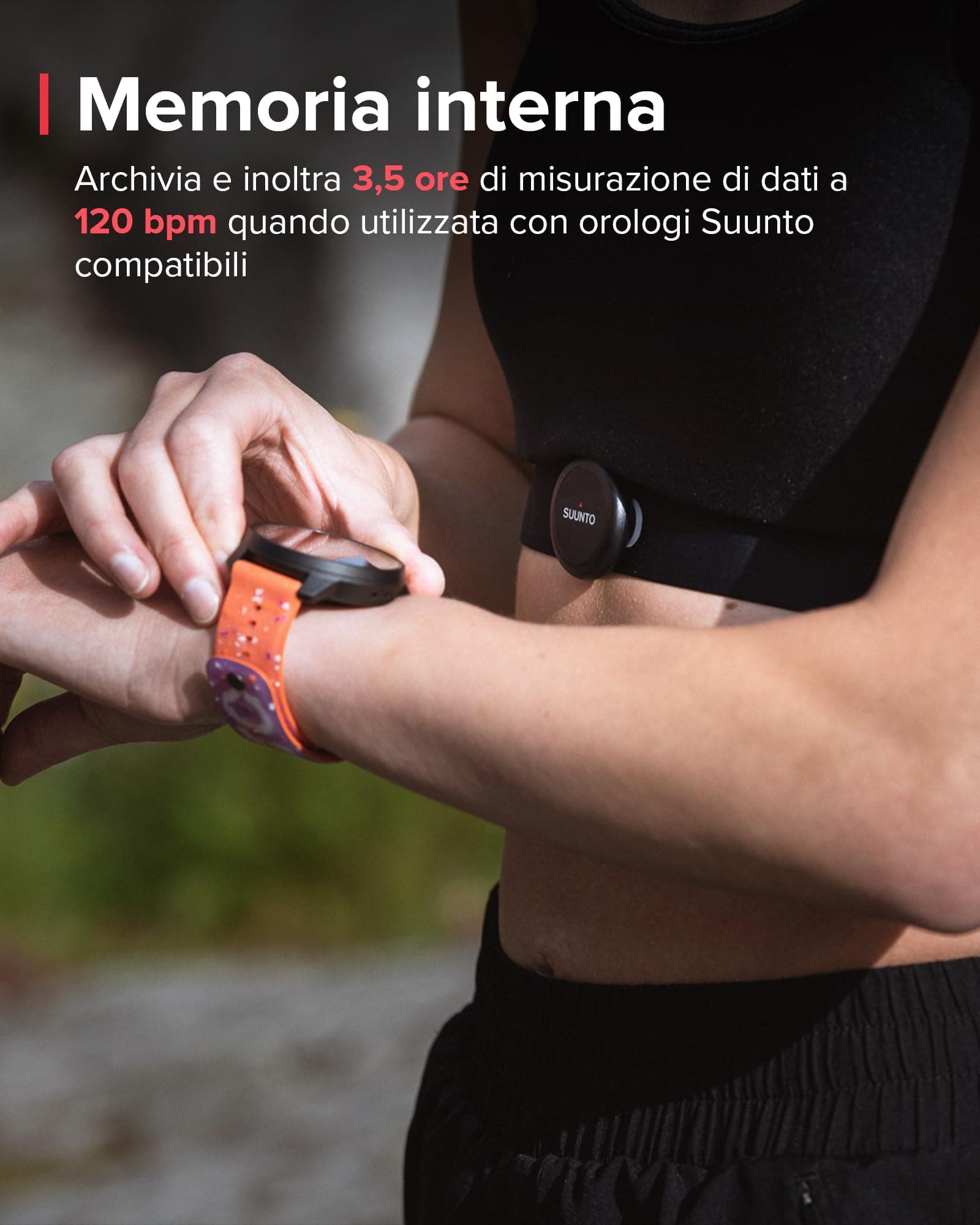 SUUNTO Smart Herzfrequenzgurt mit Langer Batterielaufzeit – Bild 6