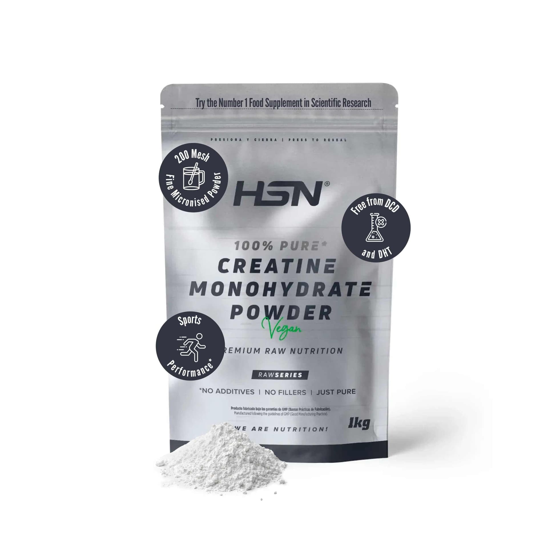 HSN Creatina Monohidrato Micronizada 1kg
