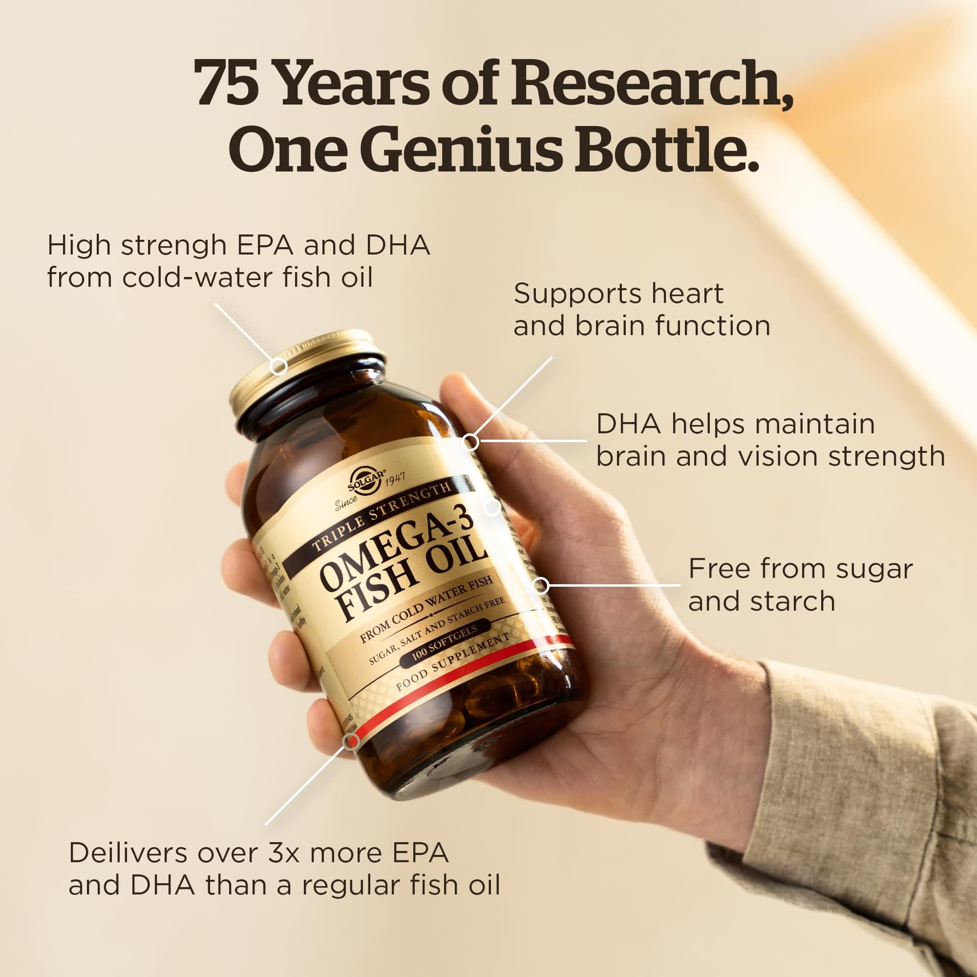 Solgar Omega-3 Triple Strength 950 mg – Bild 5