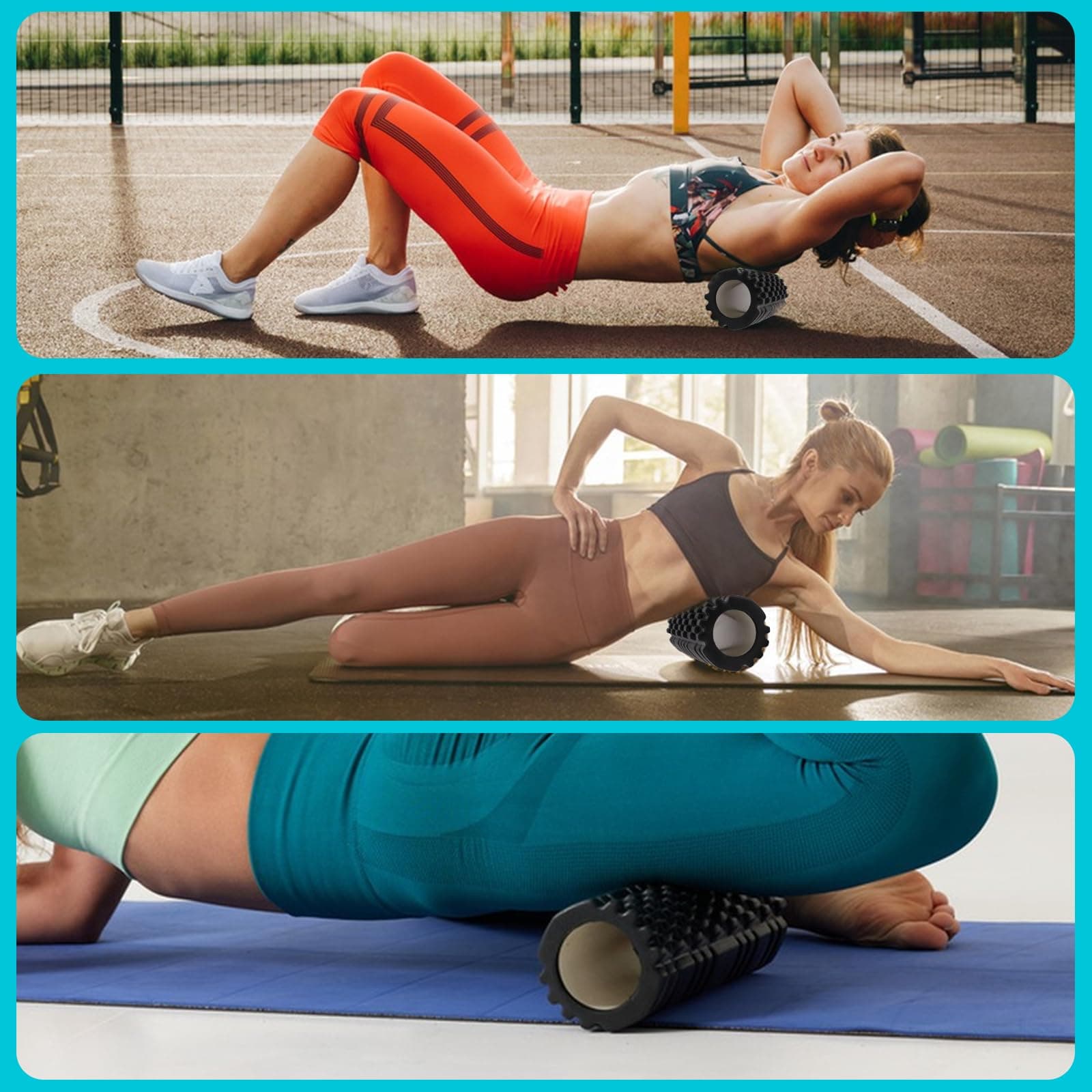 OAKENCREST Rouleau de Massage Adulte Unisexe Rouleau Massage en Mousse – Bild 7