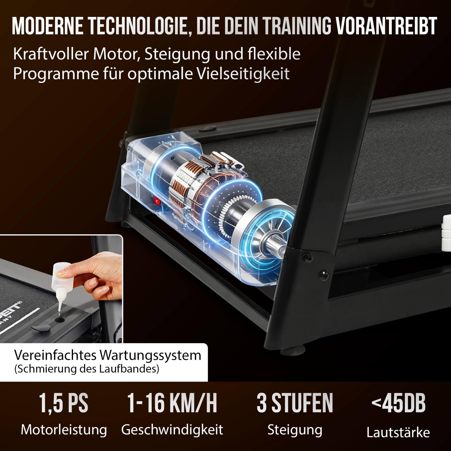 CHRISTOPEIT SPORT GERMANY CHRISTOPEIT Laufband – Bild 3